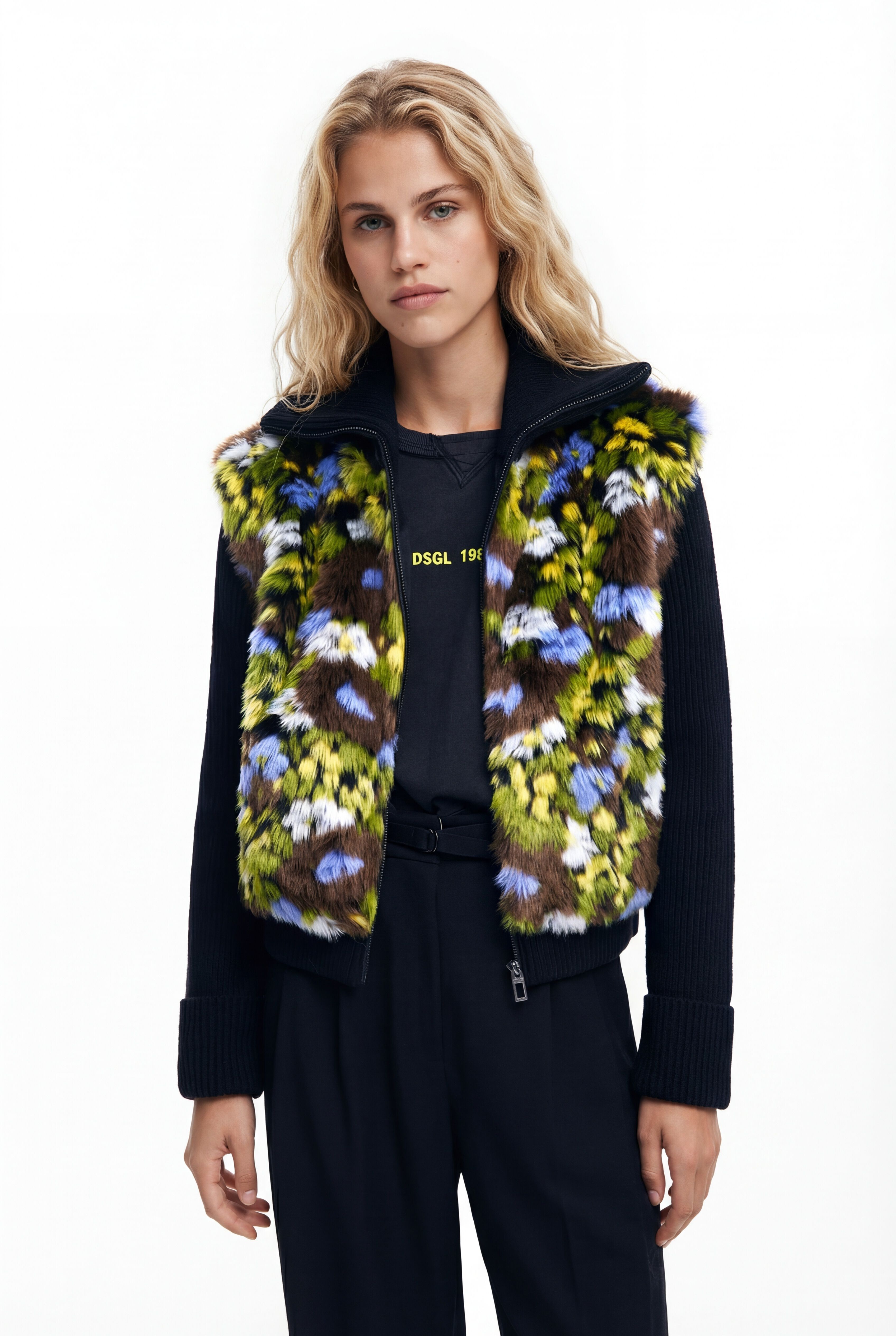 Desigual Gecombineerd bloemenjack