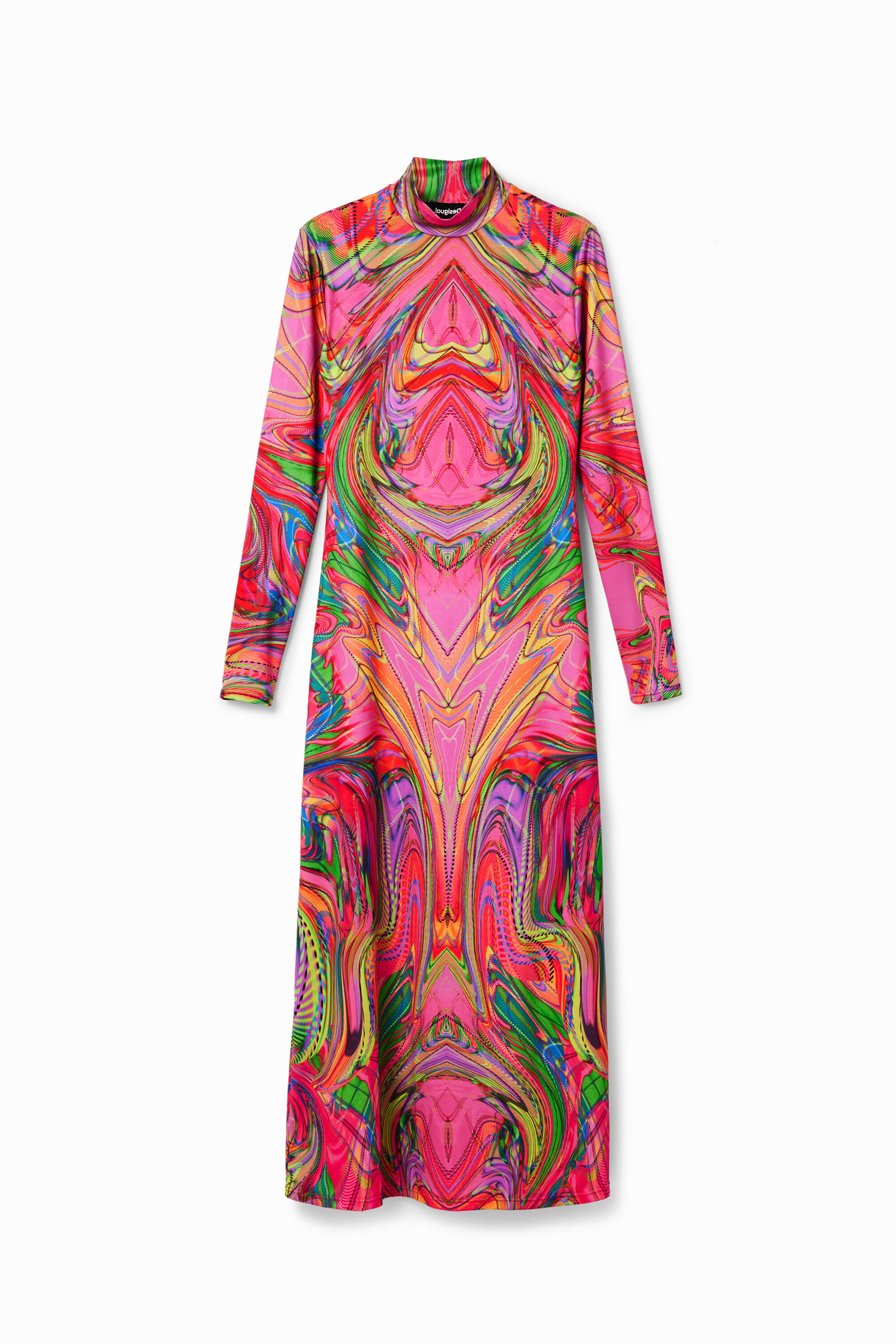 Desigual Slim fit midi-jurk María Escoté in multicolor