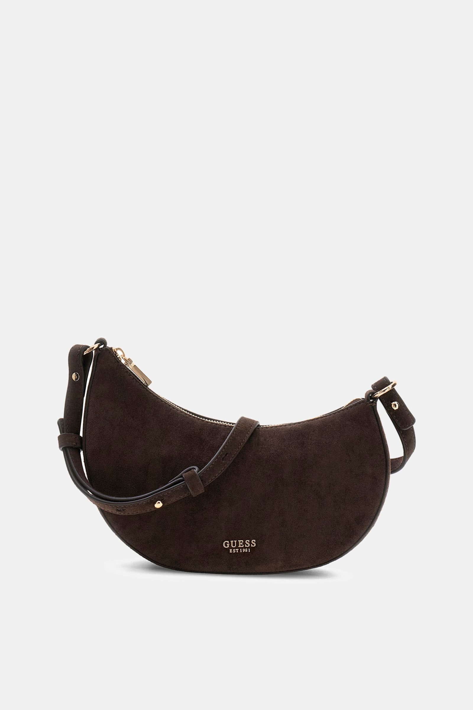 Guess Tosca Crossbody Tas in bruin