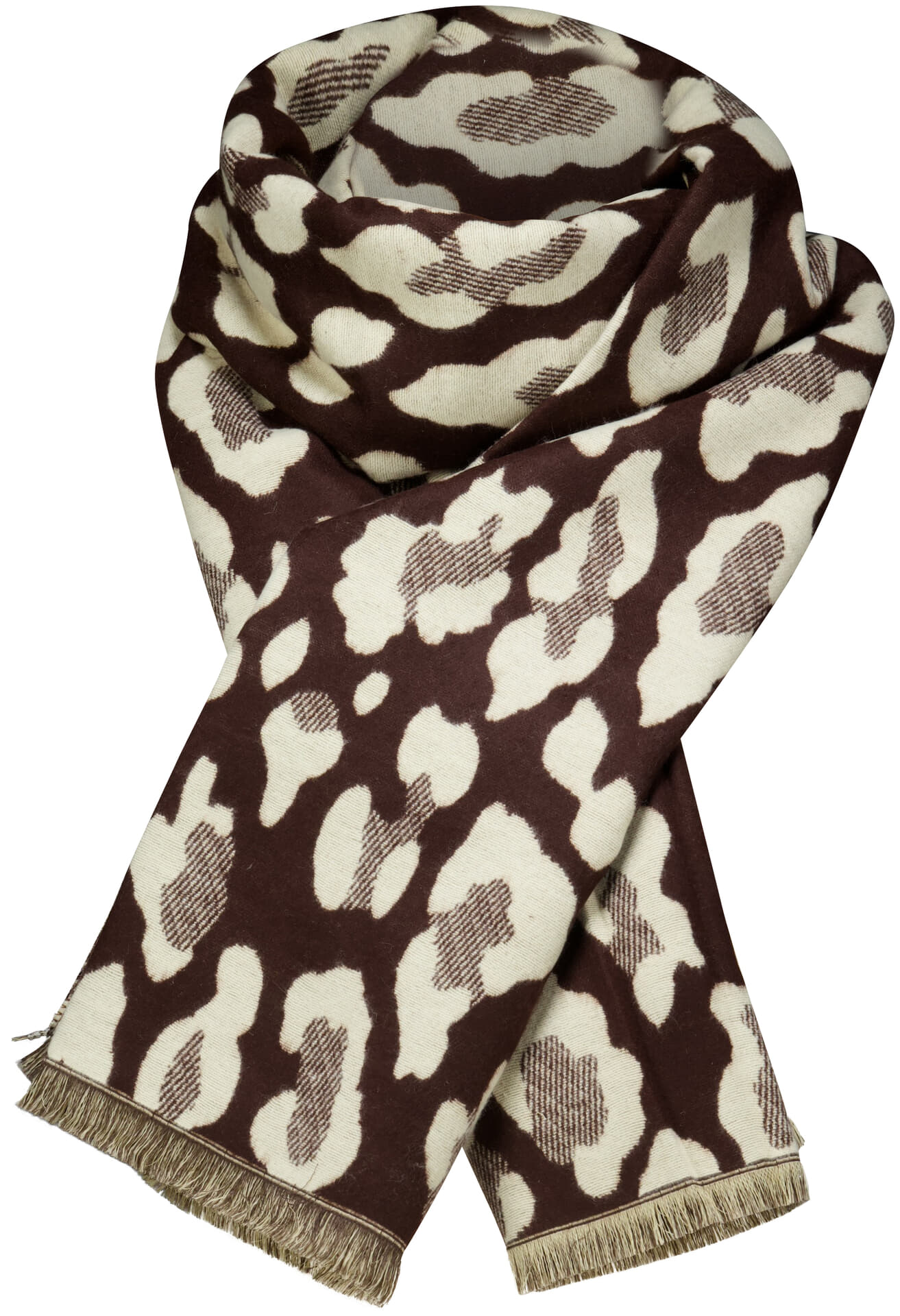 Zo brown women's scarf