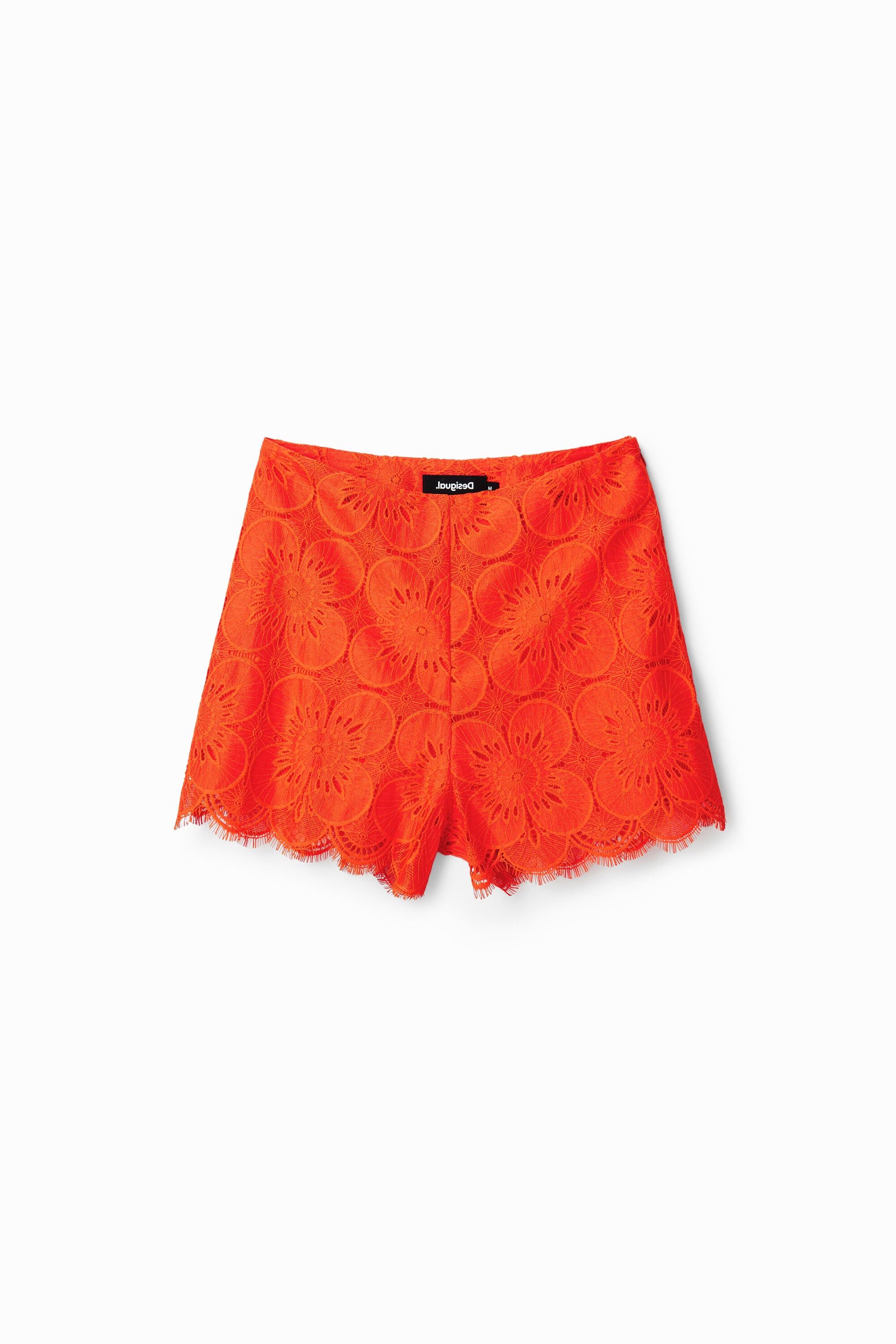 Desigual Retro-short met kant