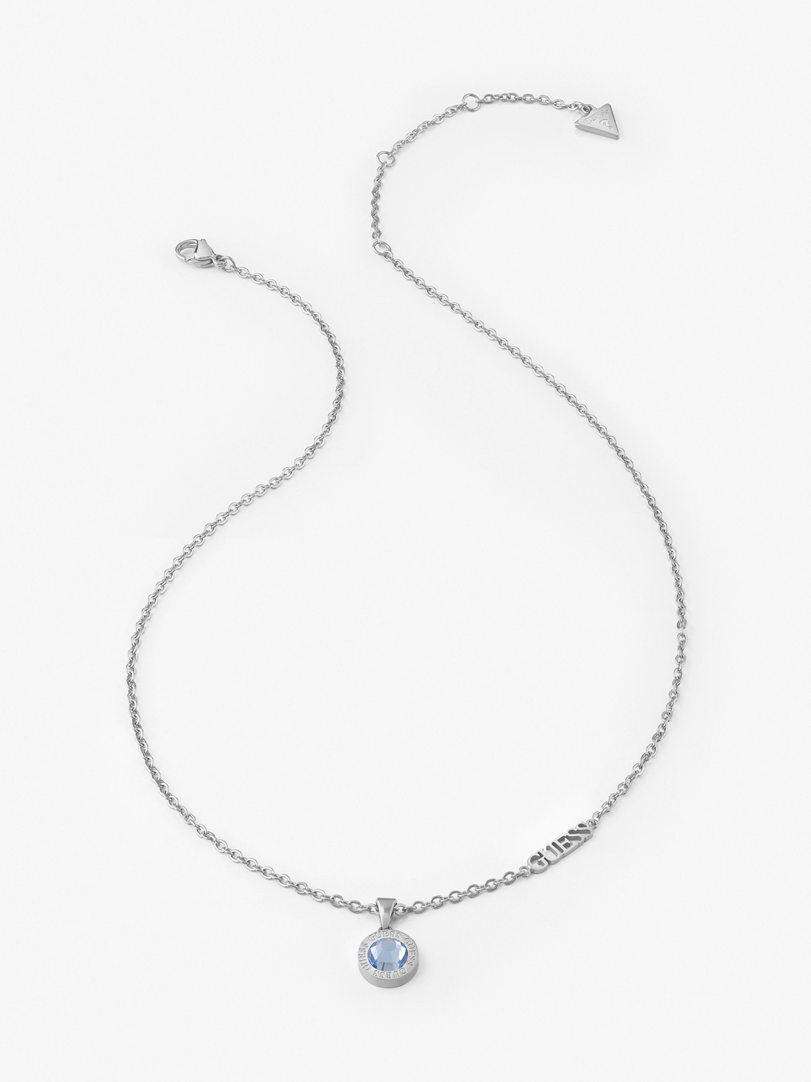 Guess Ketting Color My Day in zilver