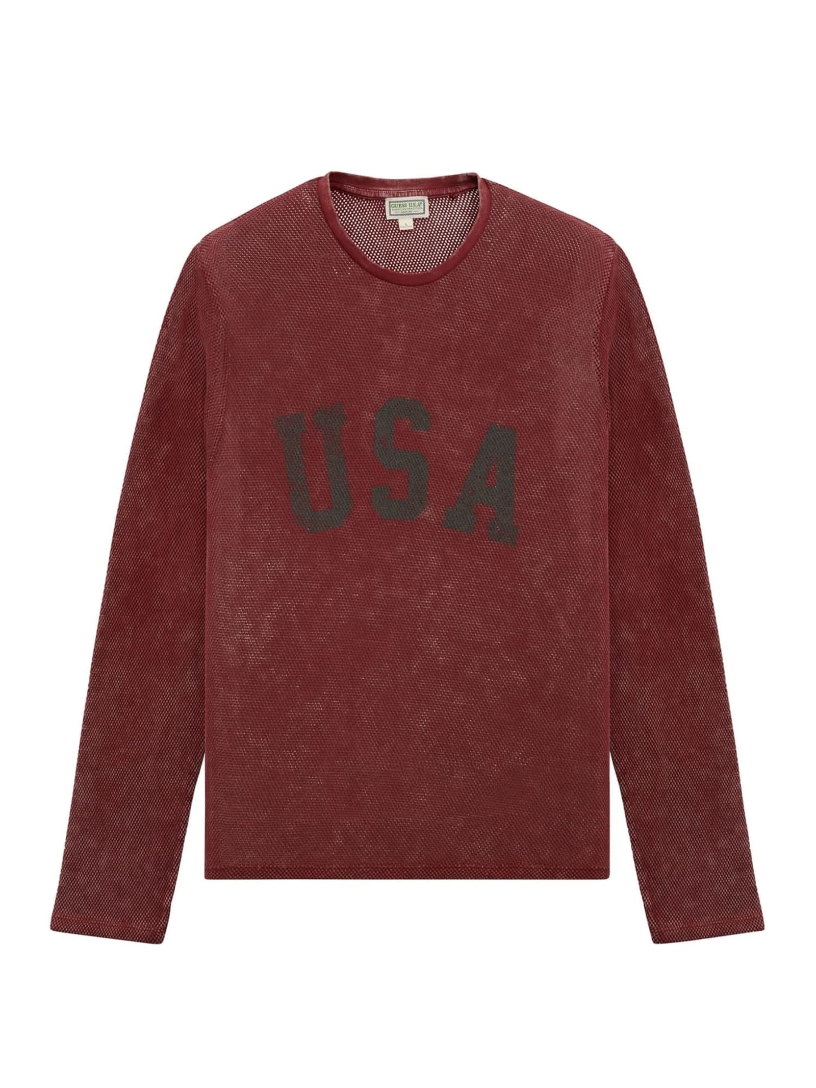 Guess T-Shirt Met Opschrift Voorkant