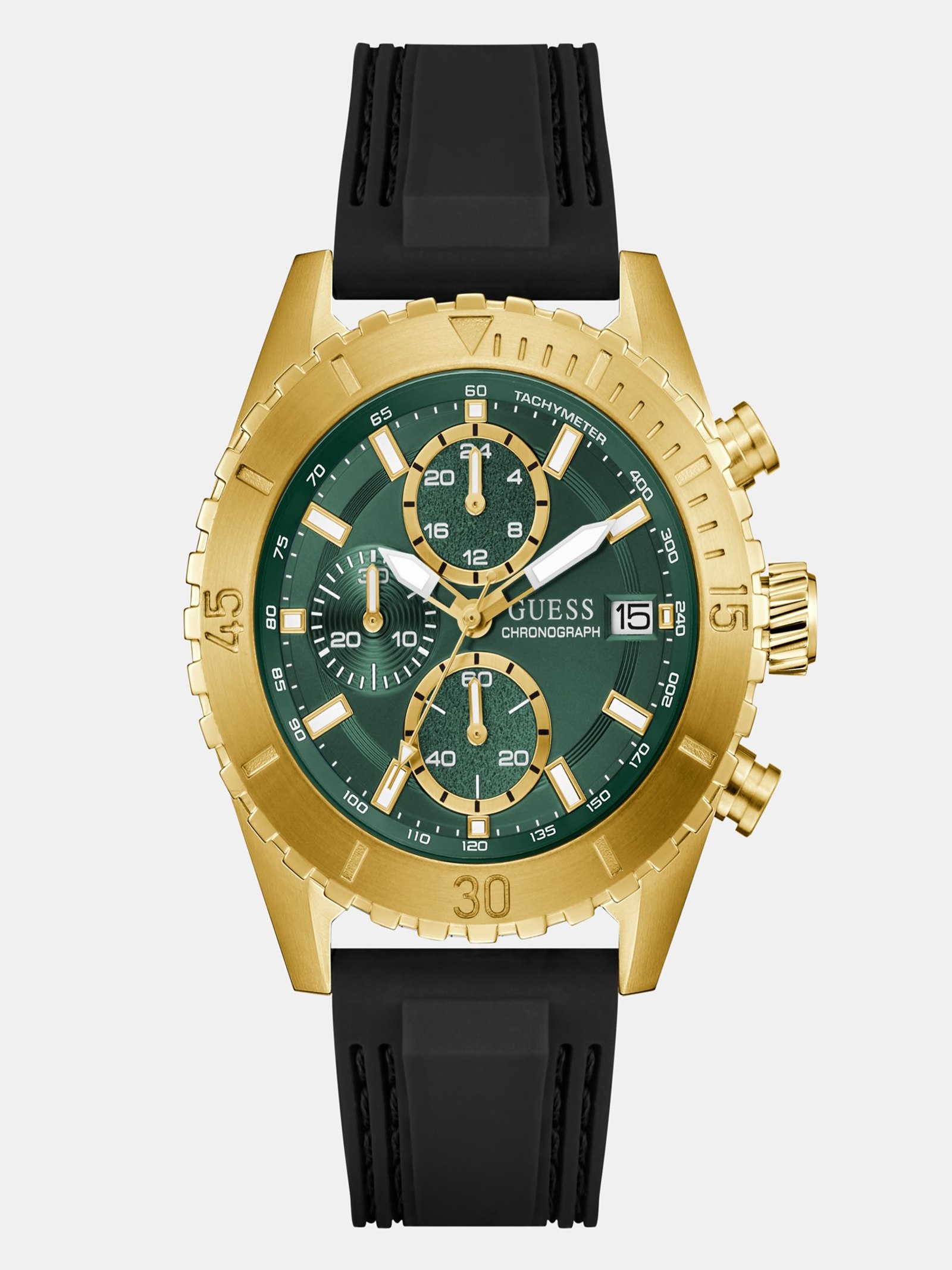 Guess Multifunctioneel Horloge Silicone 45 Mm