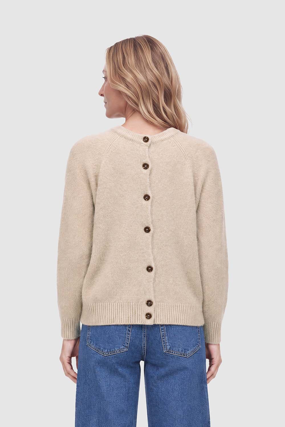 Moscow Vest Loisa Beige dames