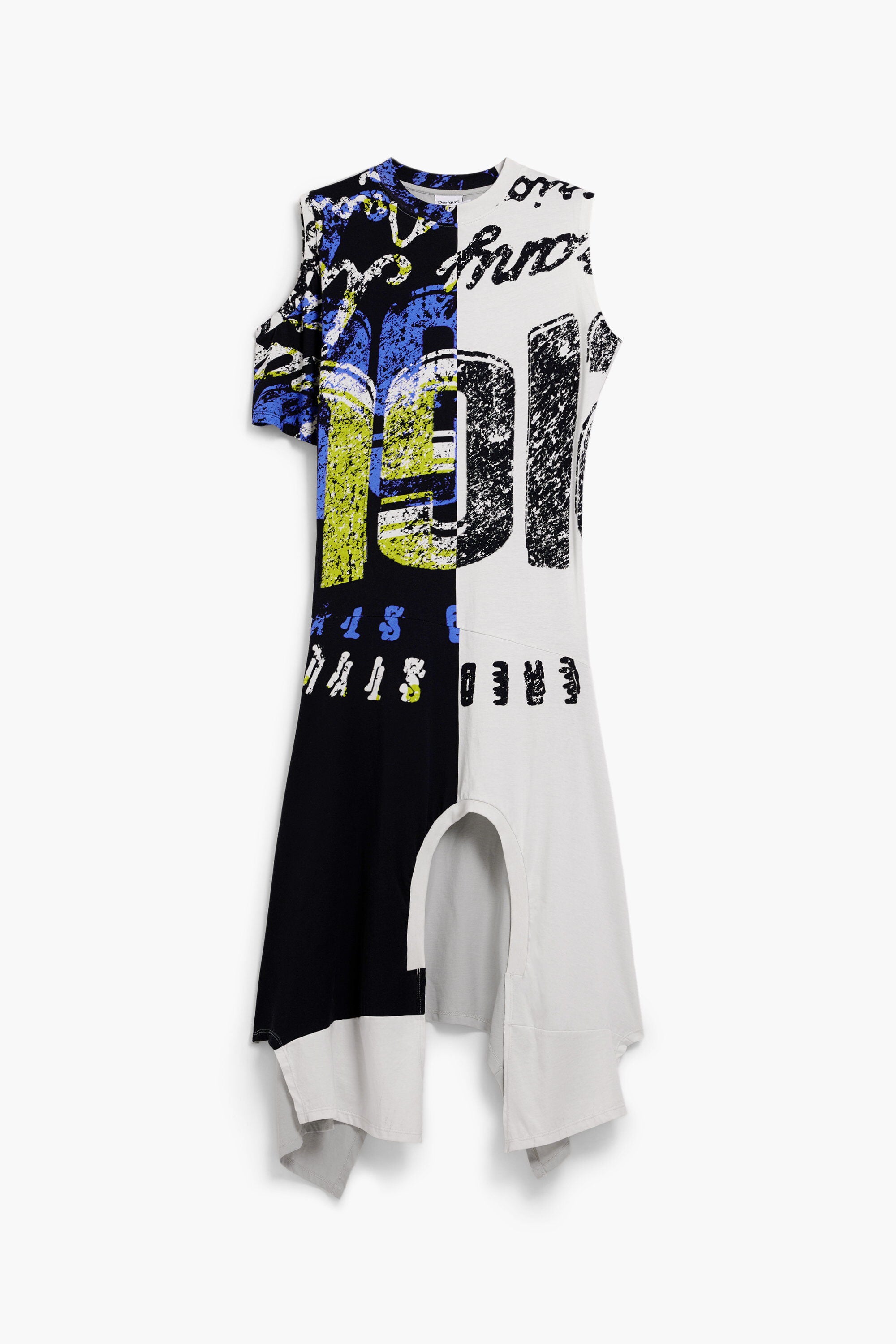 Desigual Asymmetrische jurk