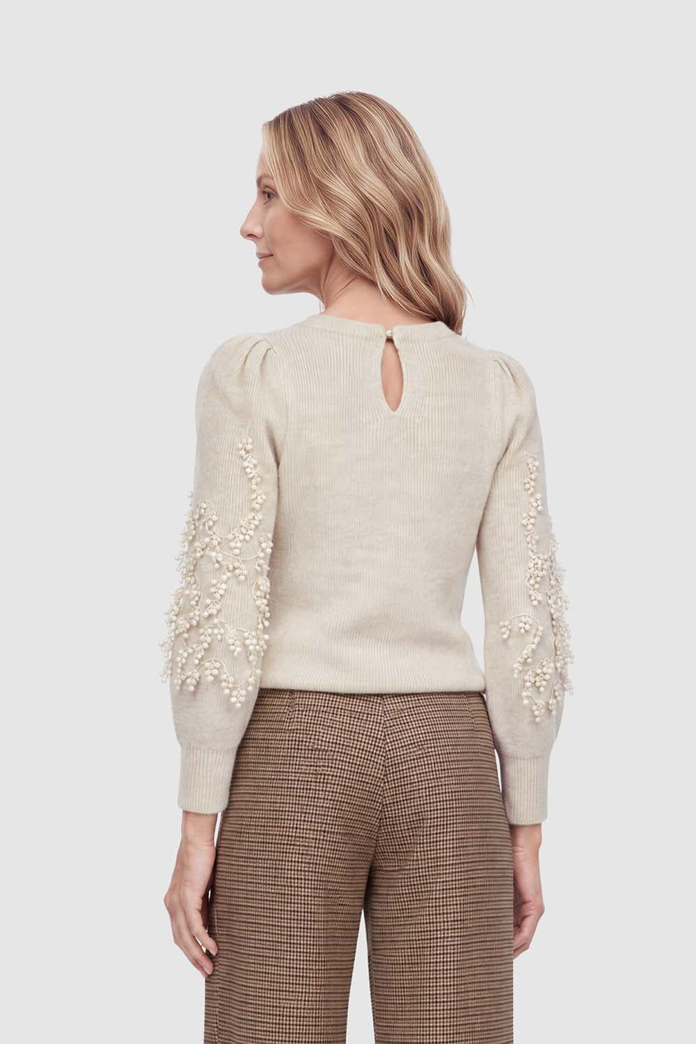 Object Gebreide Trui Jucca Off White dames
