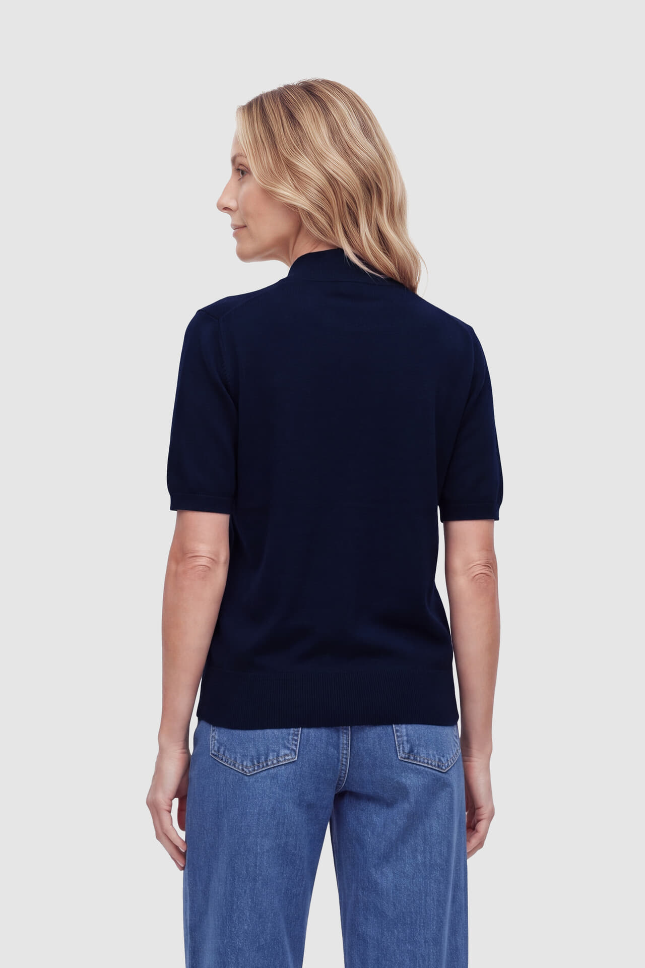 In Shape Pullover Oriane Navy dames