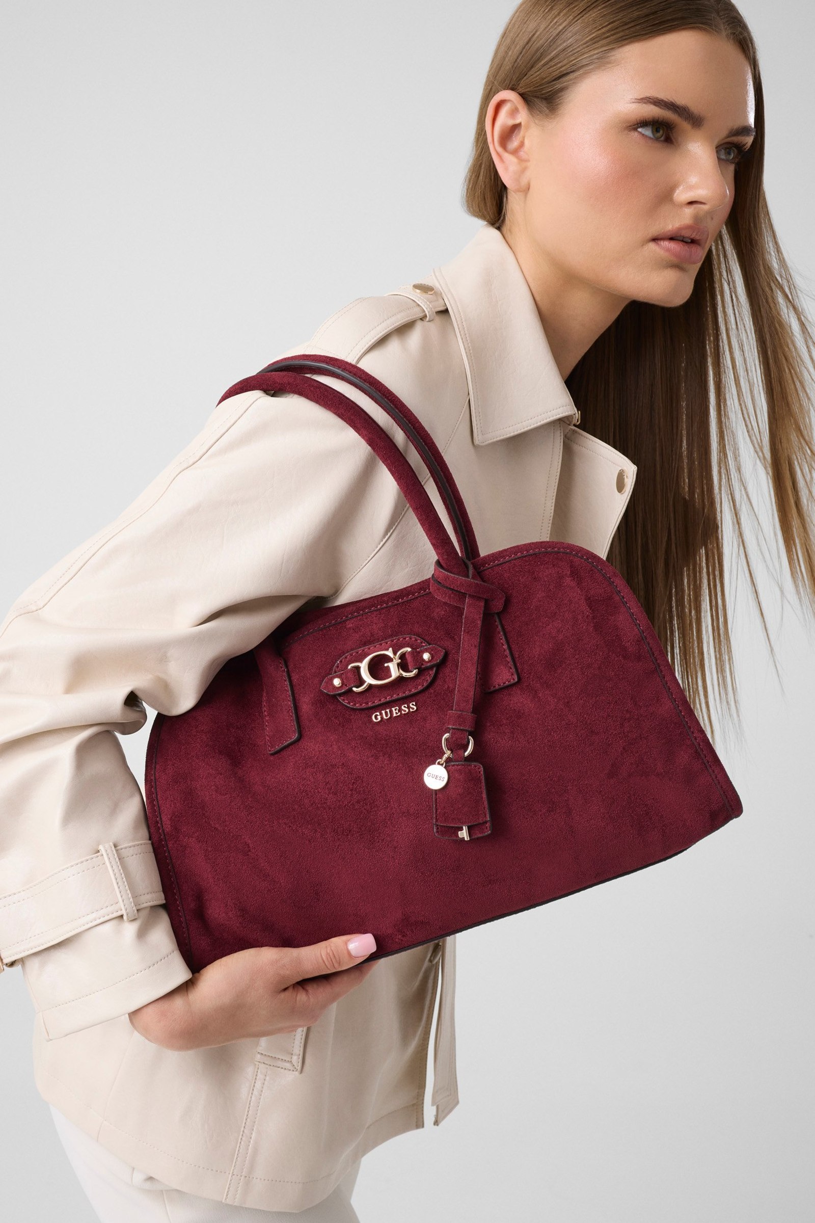 Guess Samantha Handtas in rood