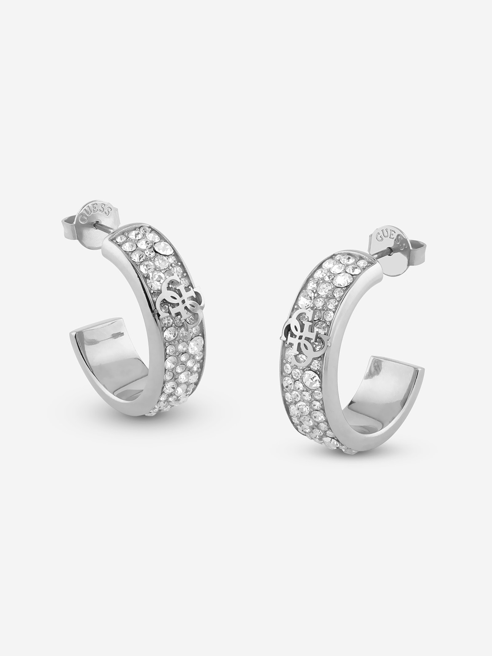 Guess 4G Supreme-Oorbellen in zilver