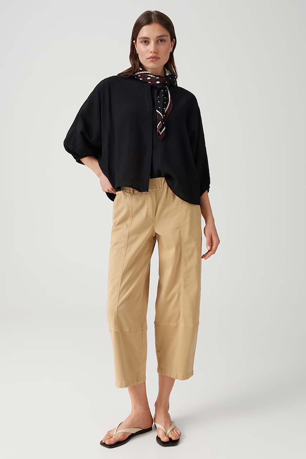 Opus Chino Myha Edit 7/8 Relaxed Beige dames