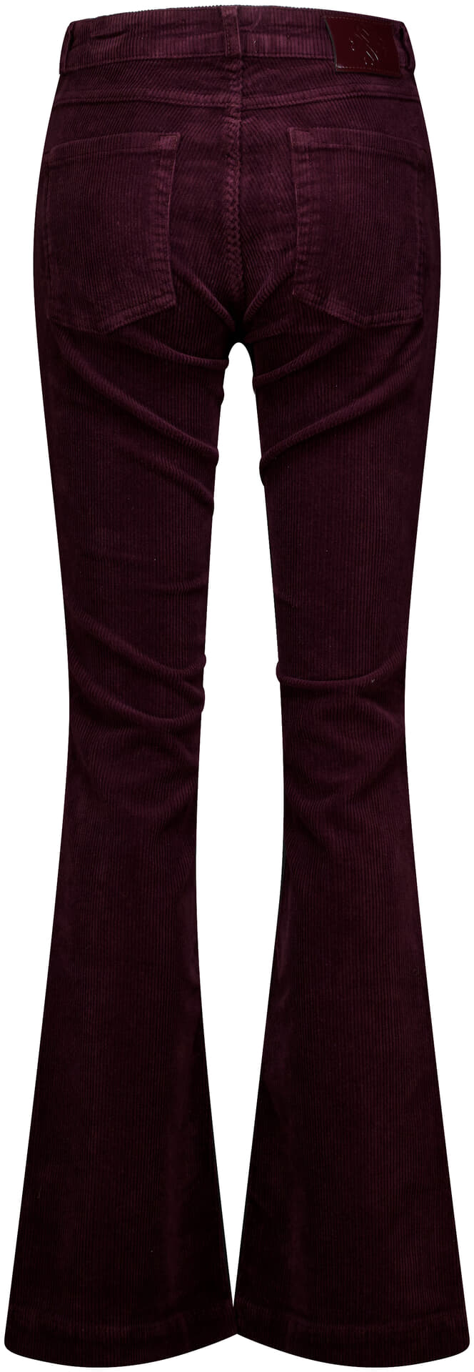 Para Mi Jeans Jade Corduroy Bordeaux Rood dames