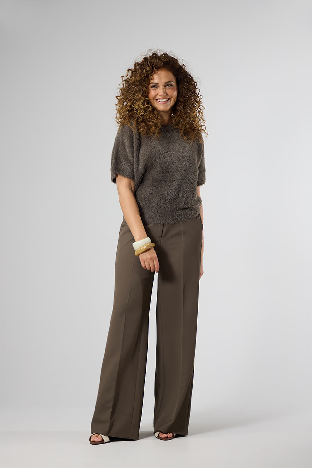 Label Dot Trui Nerina Groen dames