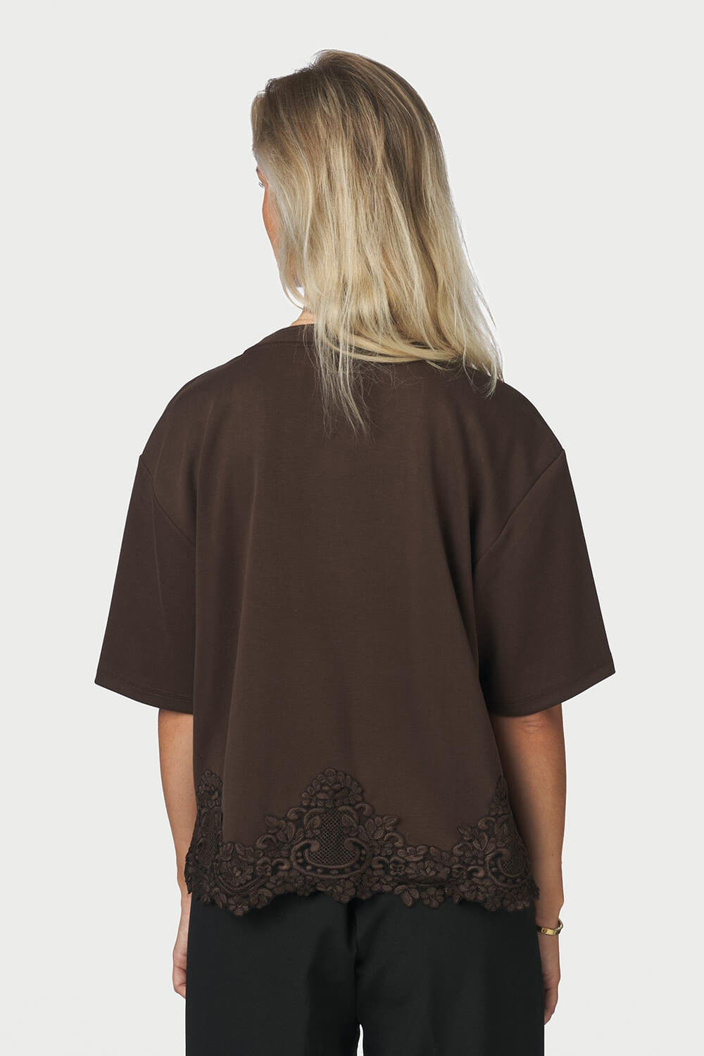 Neo Noir Top Iria Lace Bruin dames