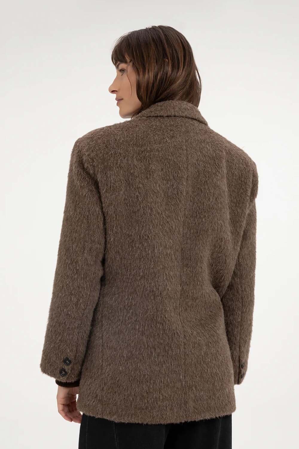 Yaya Oversized Blazerjas Bruin dames