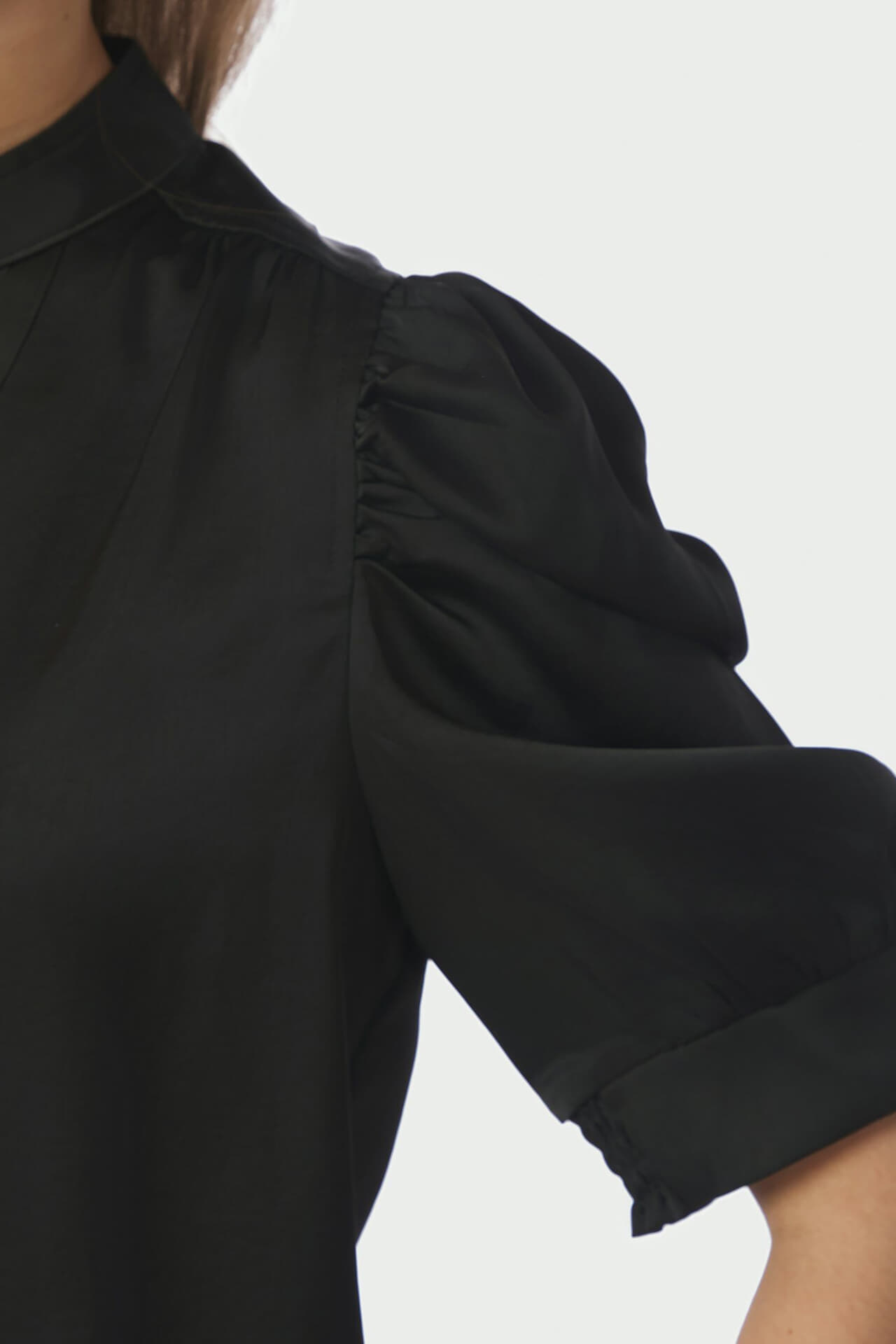 Neo Noir Blouse Roella Heavy Zwart dames