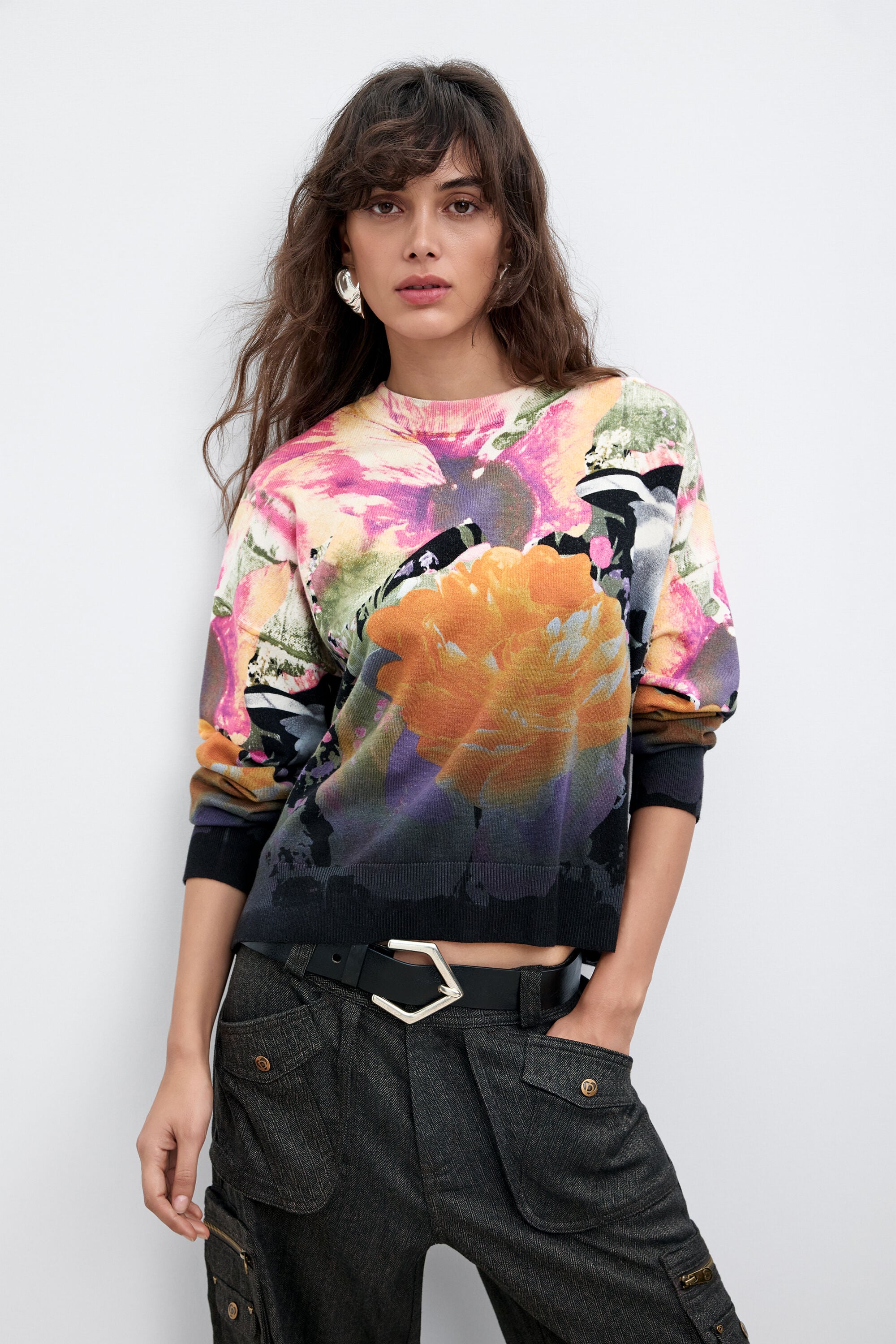 Desigual Bedrukte trui Lacroix