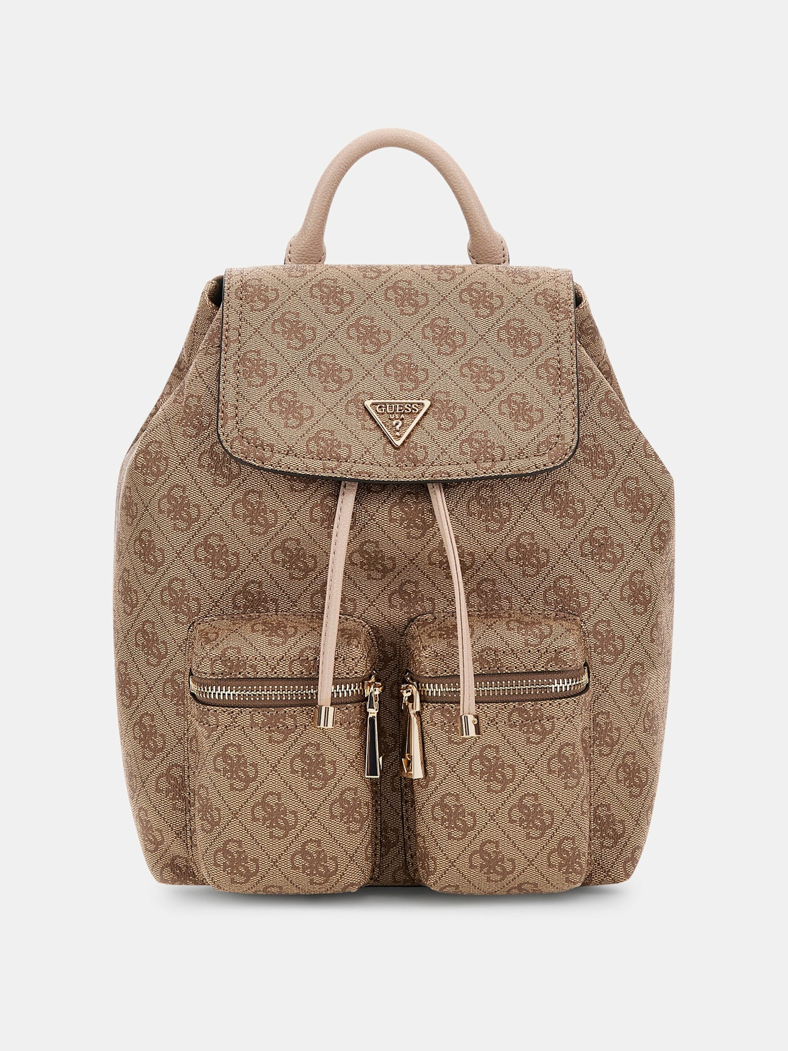 Guess Mini-Rugzak Manhattan 4G-Logo in beige