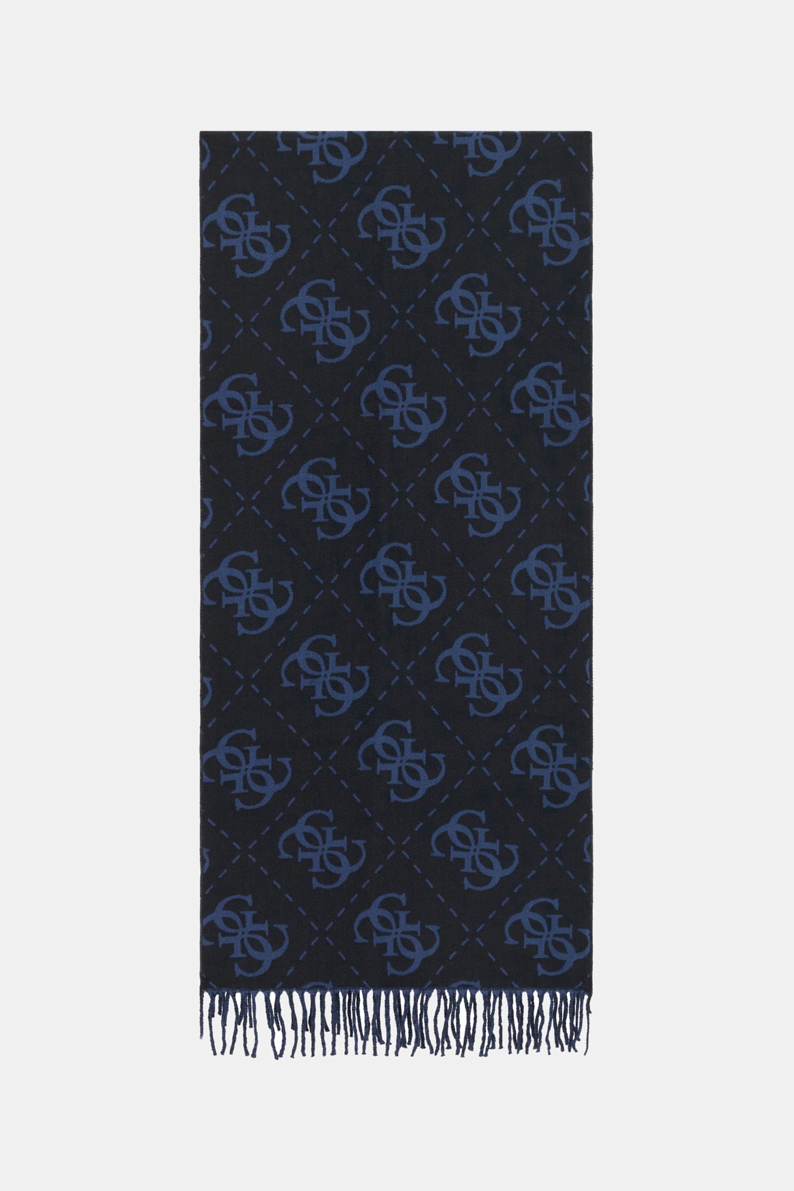 Guess Boston Jacquard Sjaal in marine
