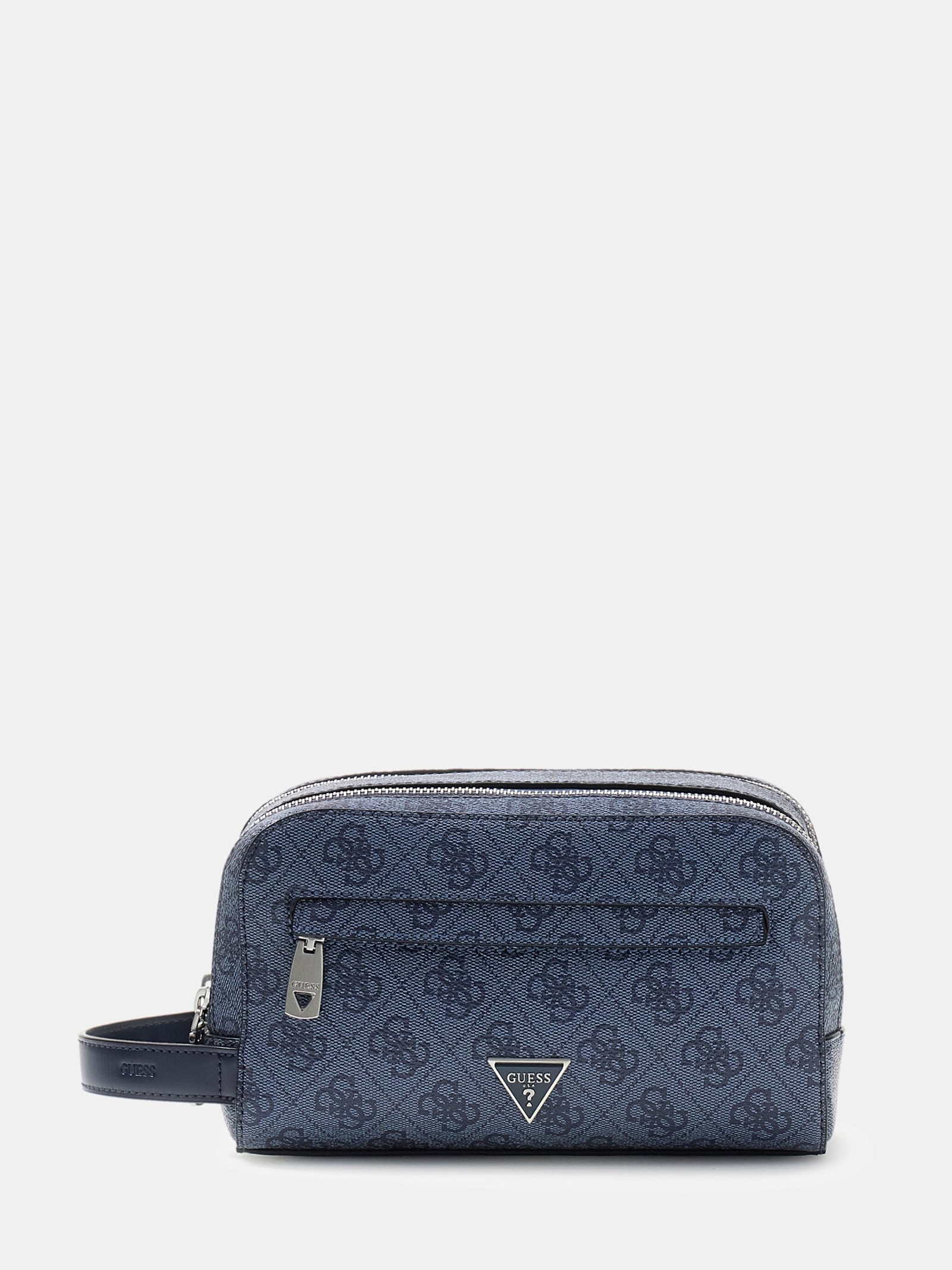 Guess Beautycase Milano 4G-Logo in blauw