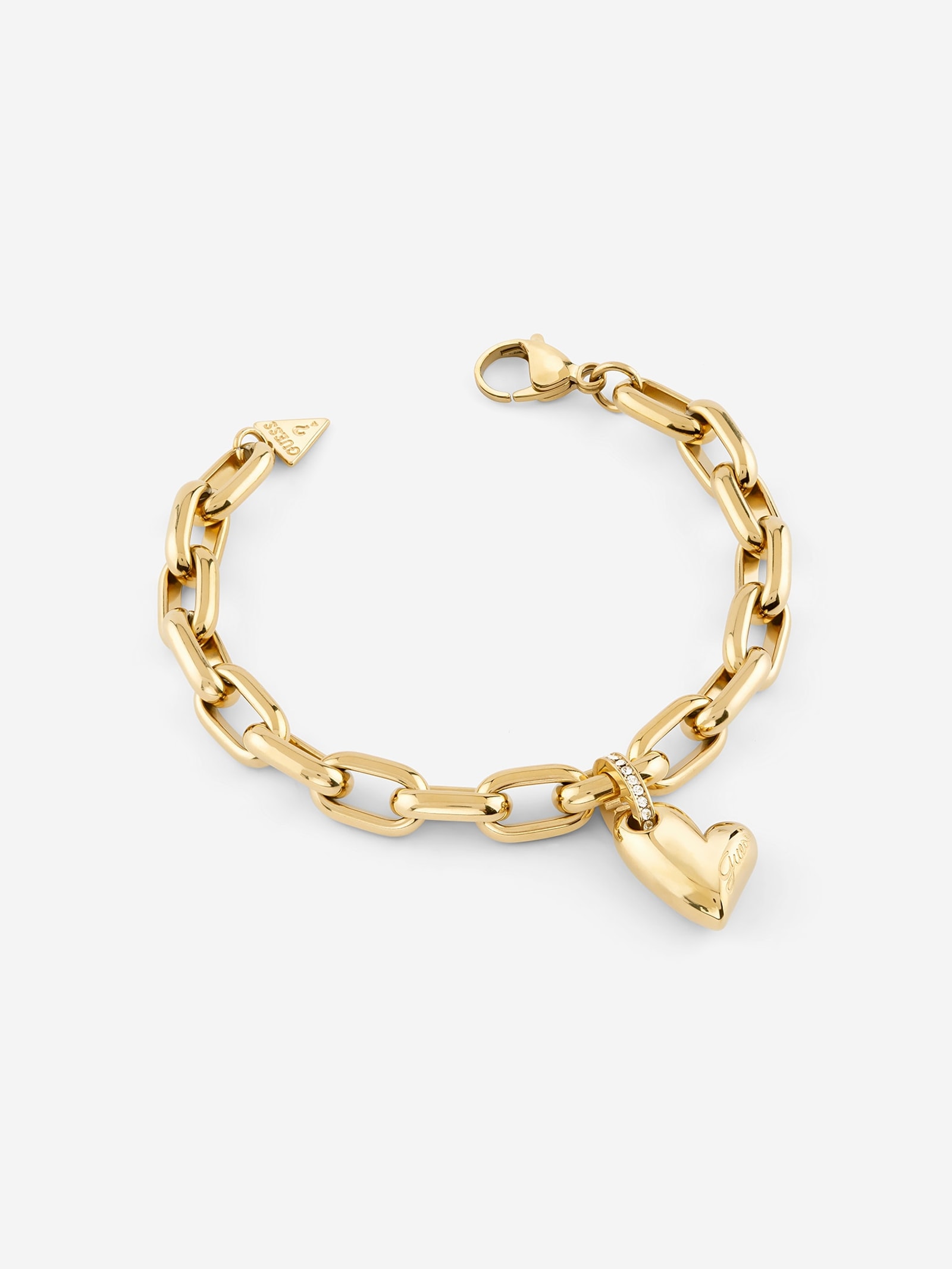 Guess Golden Love-Armband in goud