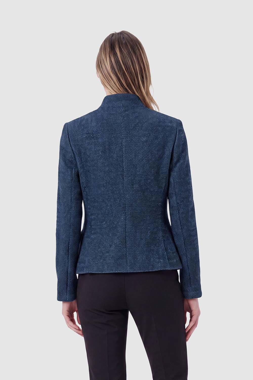 B Three Blazer Maartje Jeans Light dames in blauw