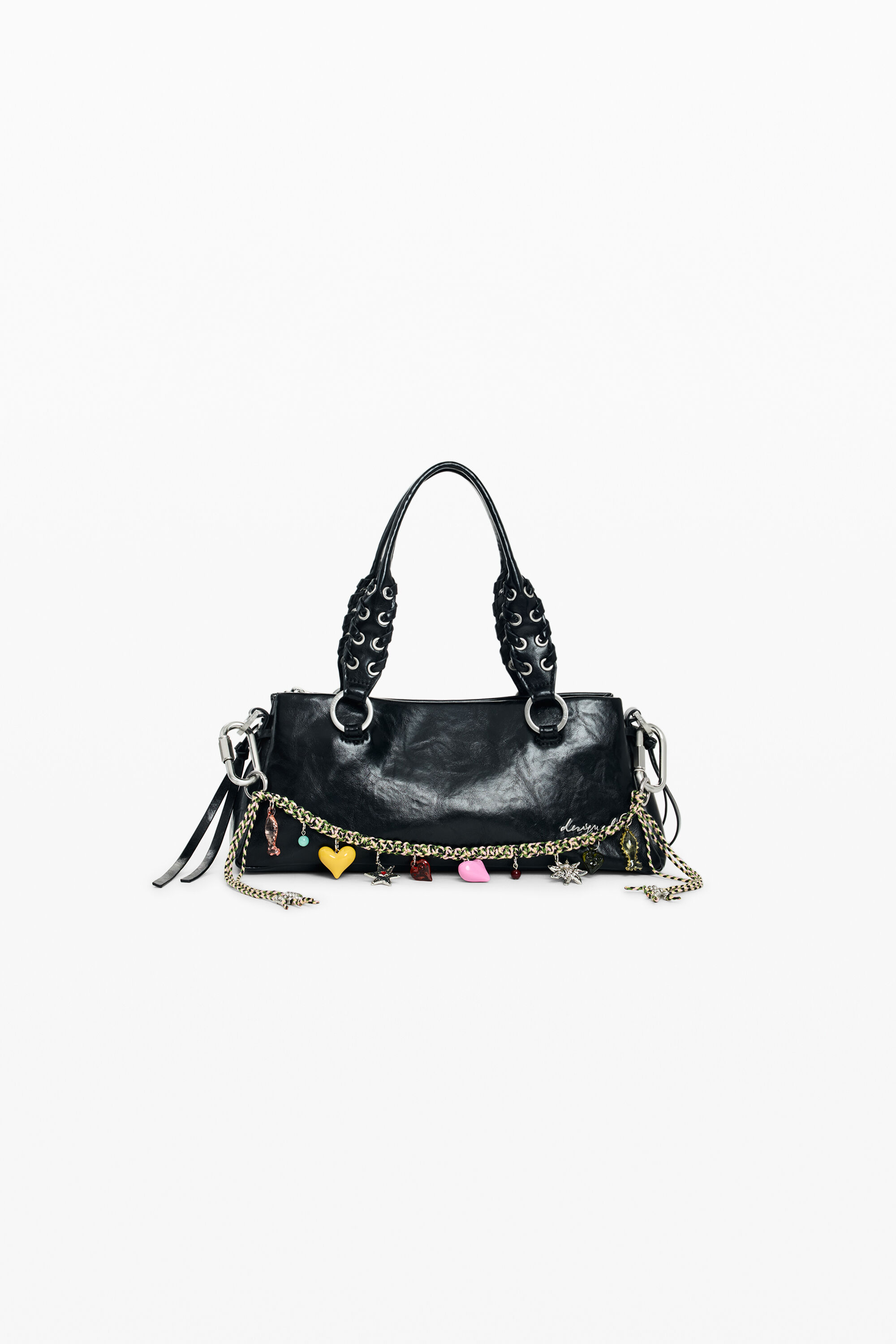 Desigual middelgrote charms tas