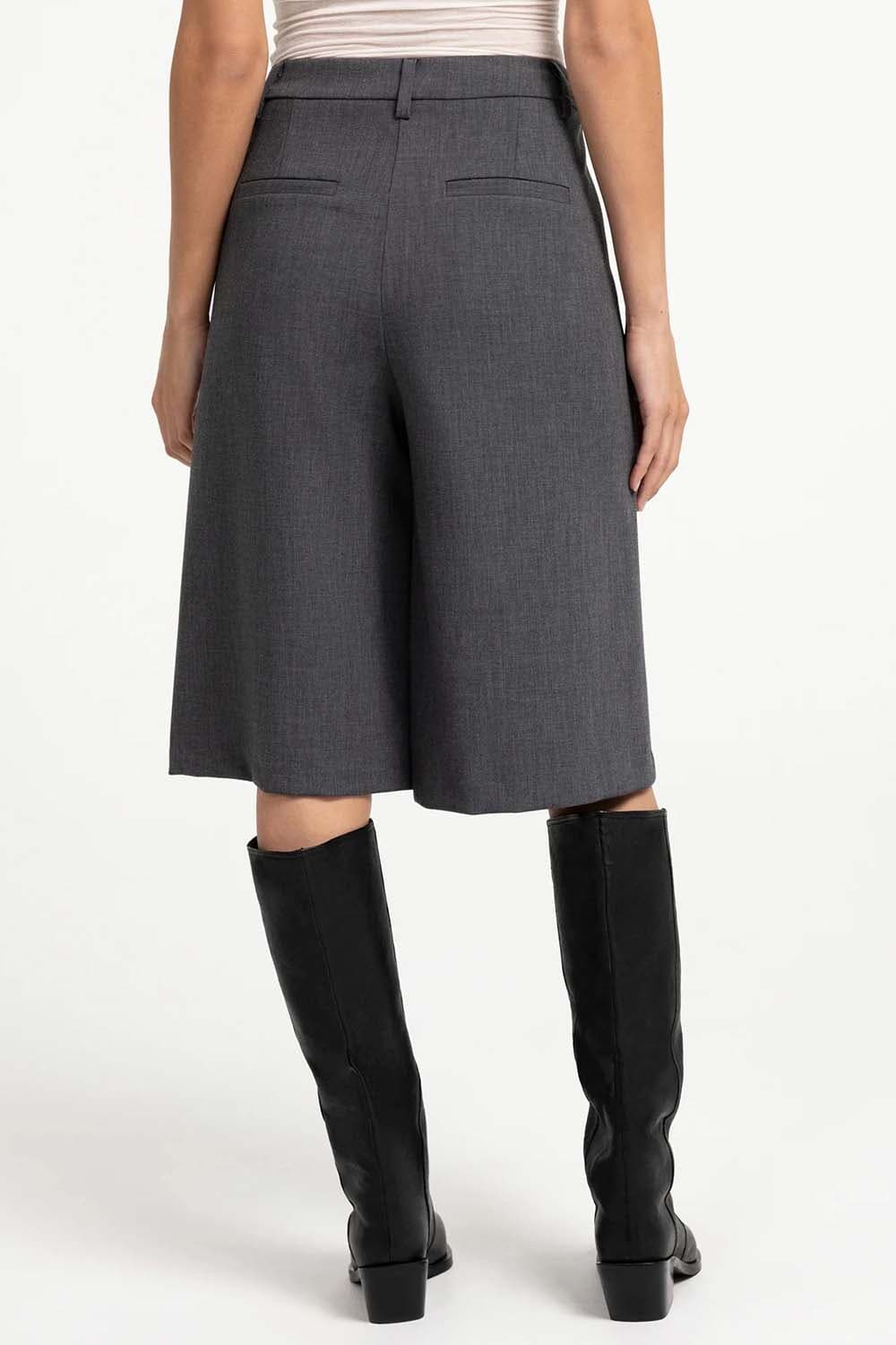 Yaya Bermudashort Antraciet dames