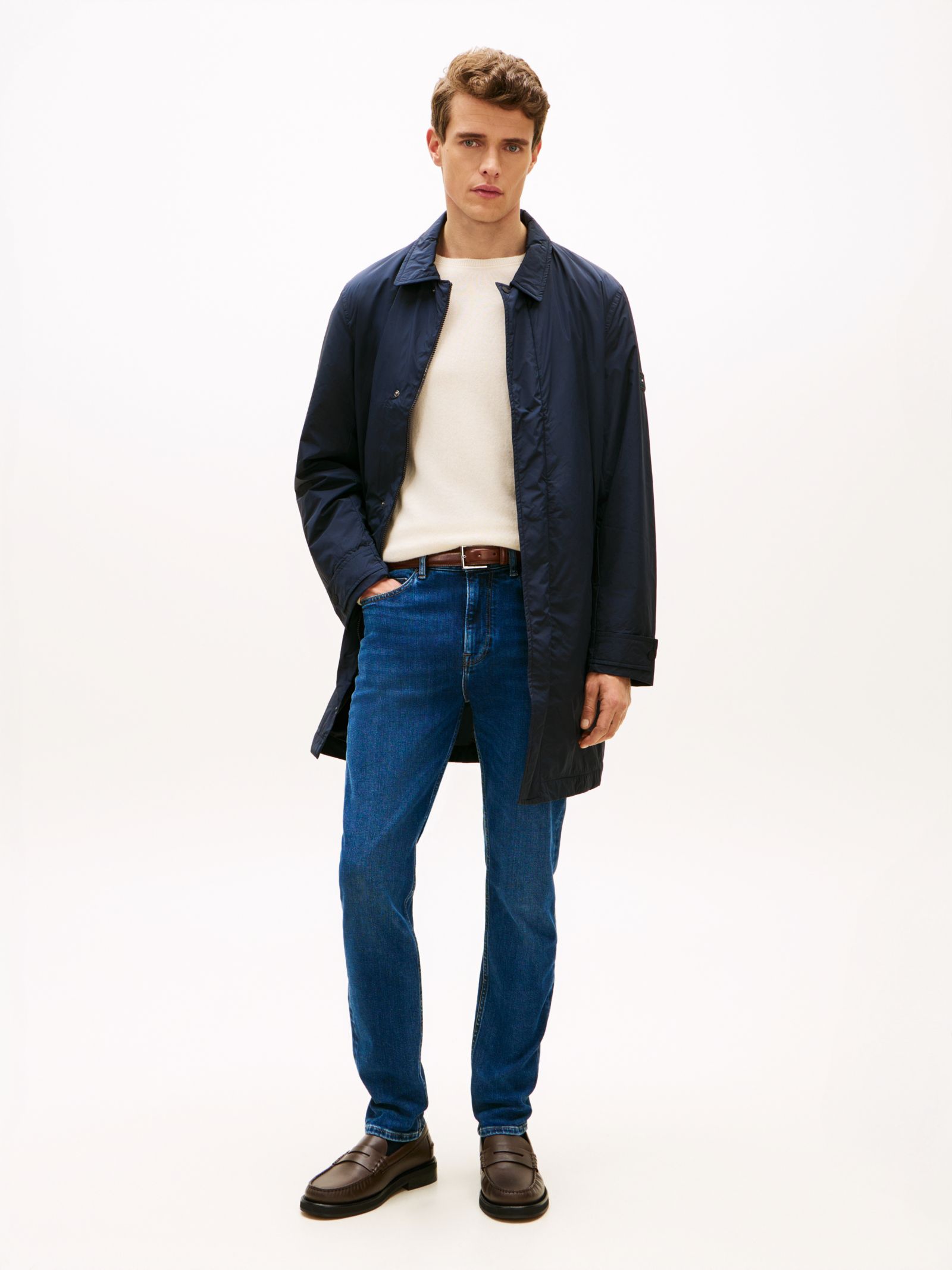 Tommy Hilfiger Lichtgewicht compacte car coat