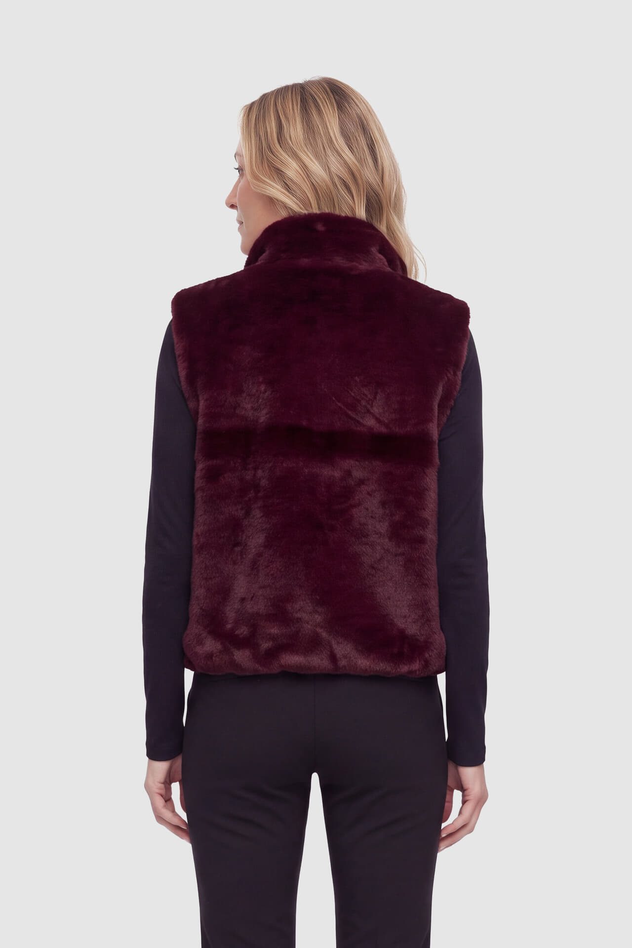 Freequent Bodywarmer Fony Bordeaux Rood dames