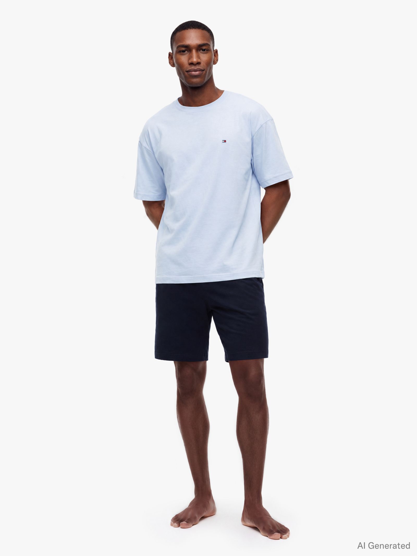 Tommy Hilfiger TH Original Pyjamaset met T-shirt en short