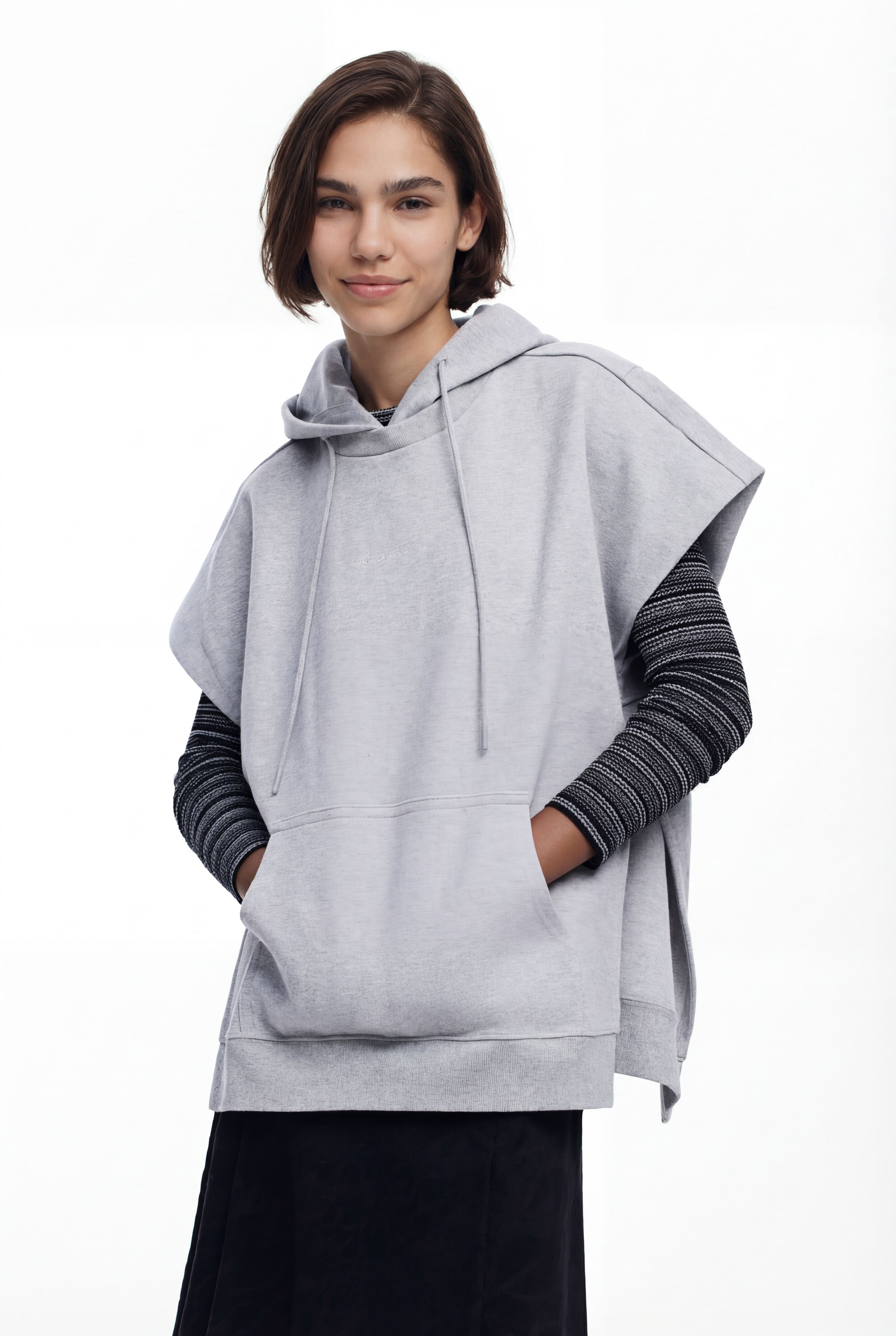 Desigual Effen poncho-sweater