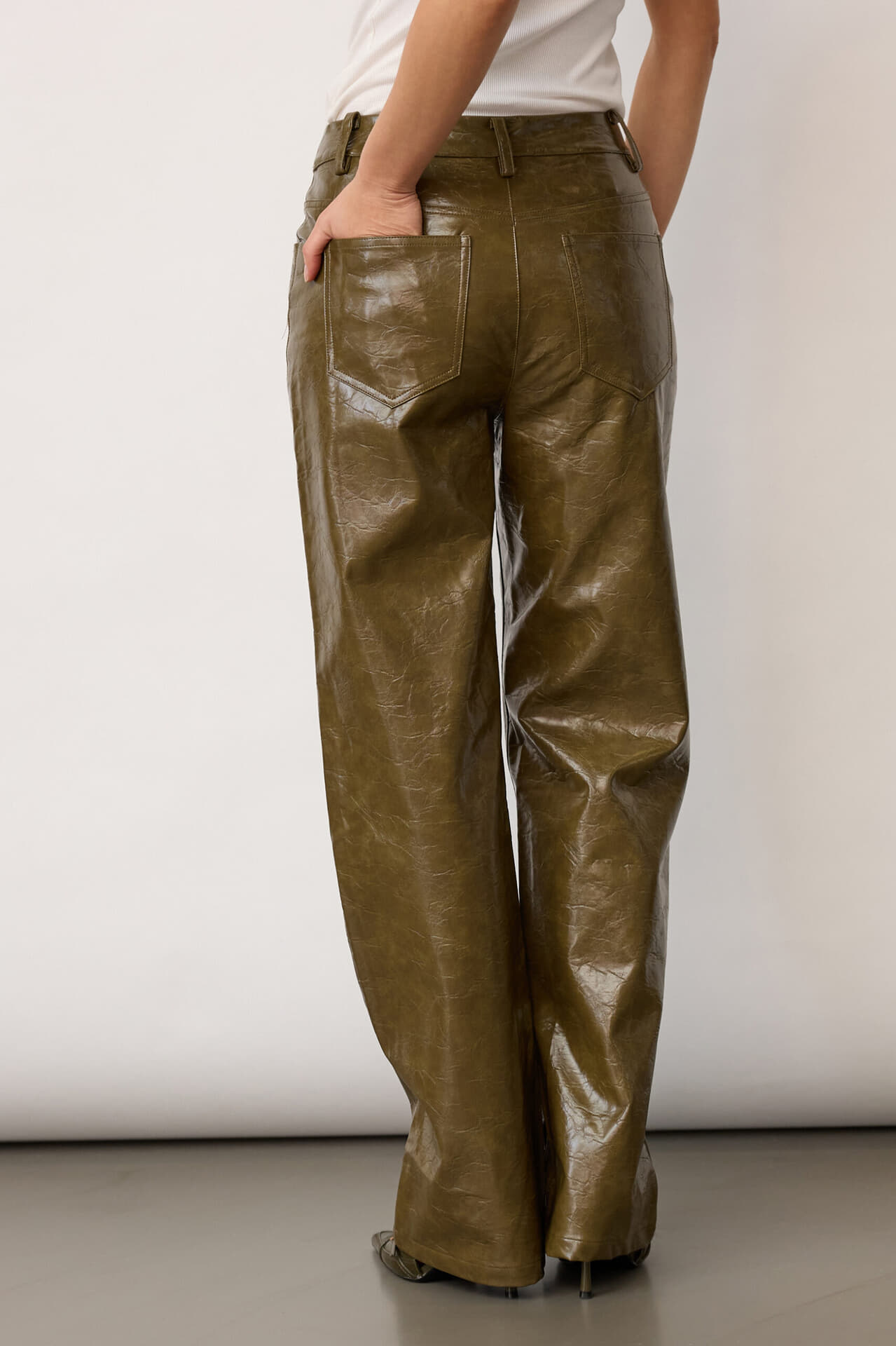 Co’couture Broek Richa Groen dames