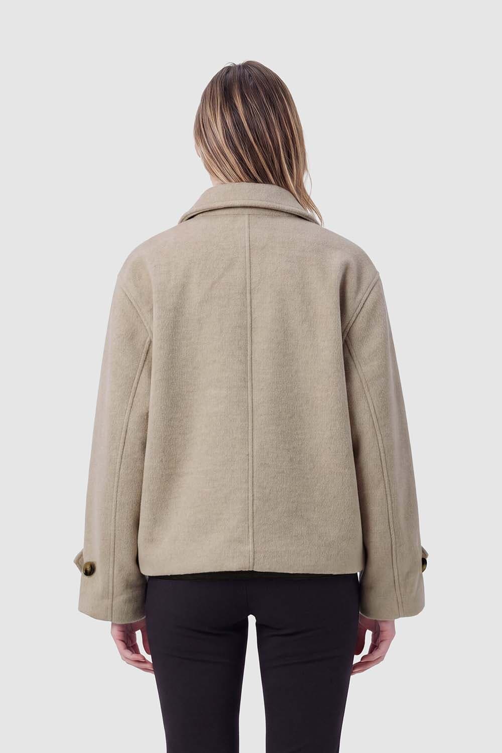 Geisha Jas Kort Beige dames