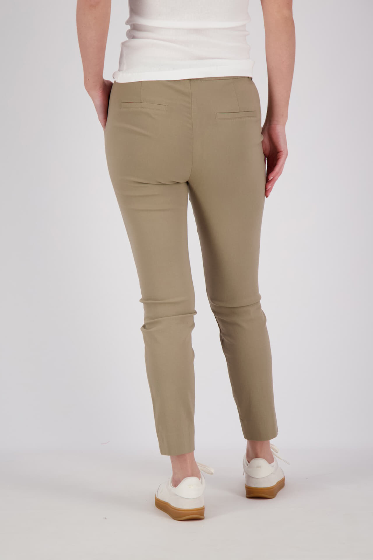 Freequent Pantalon Solvej Taupe dames