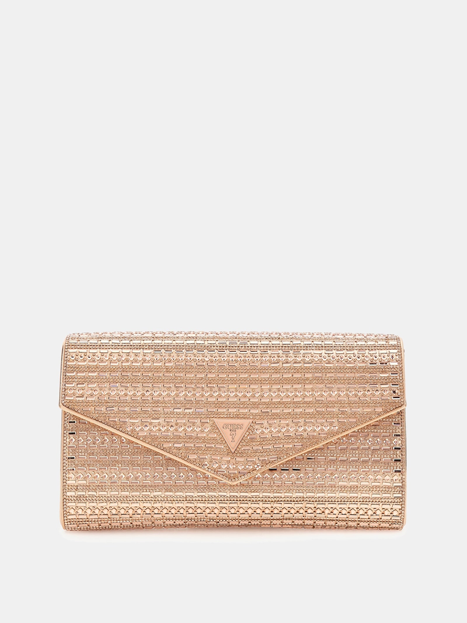Guess Dofy Clutch Met Kraaltjes in goud