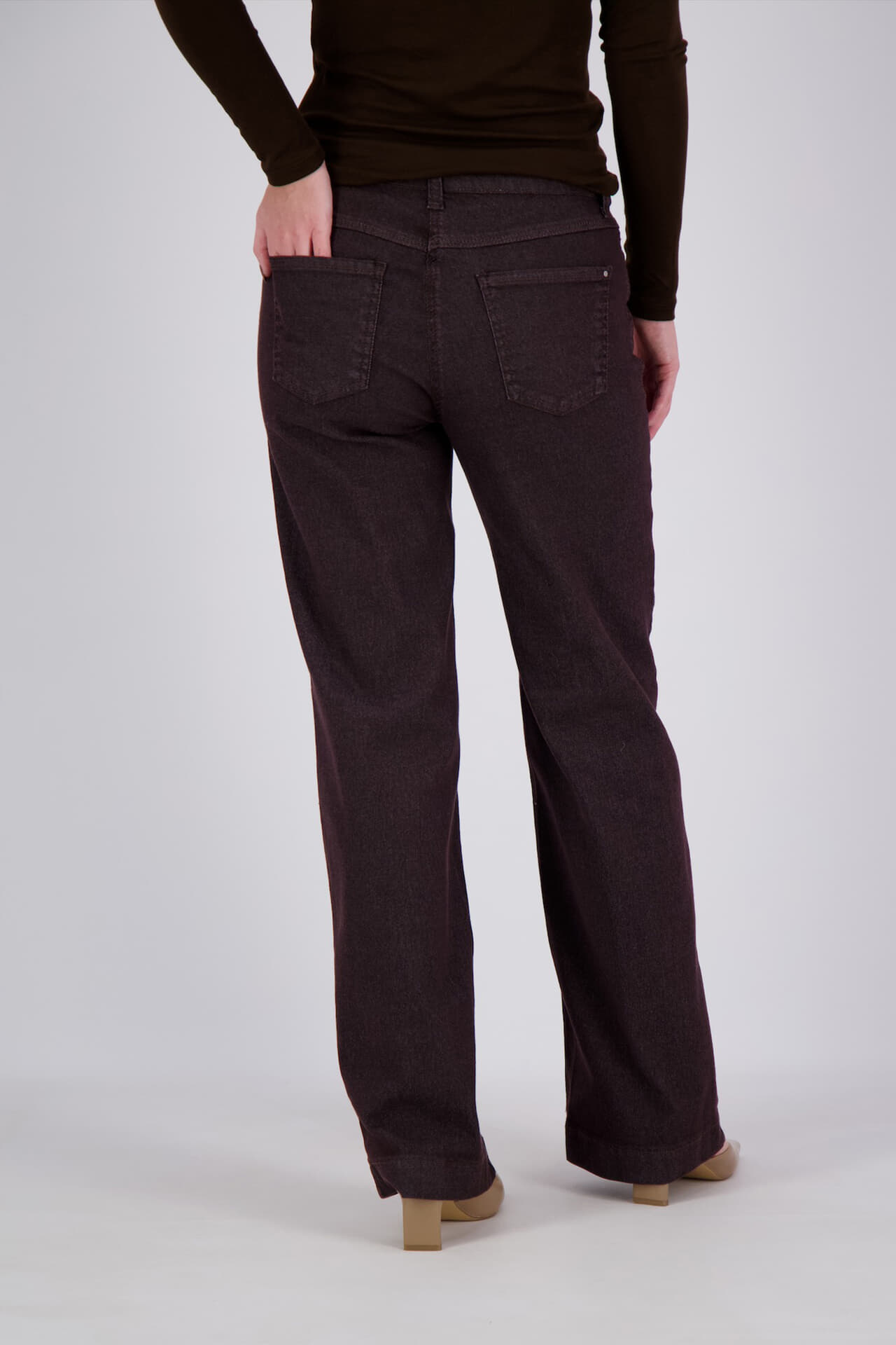Mac Jeans Jeans Dream Wide authentic Bruin dames