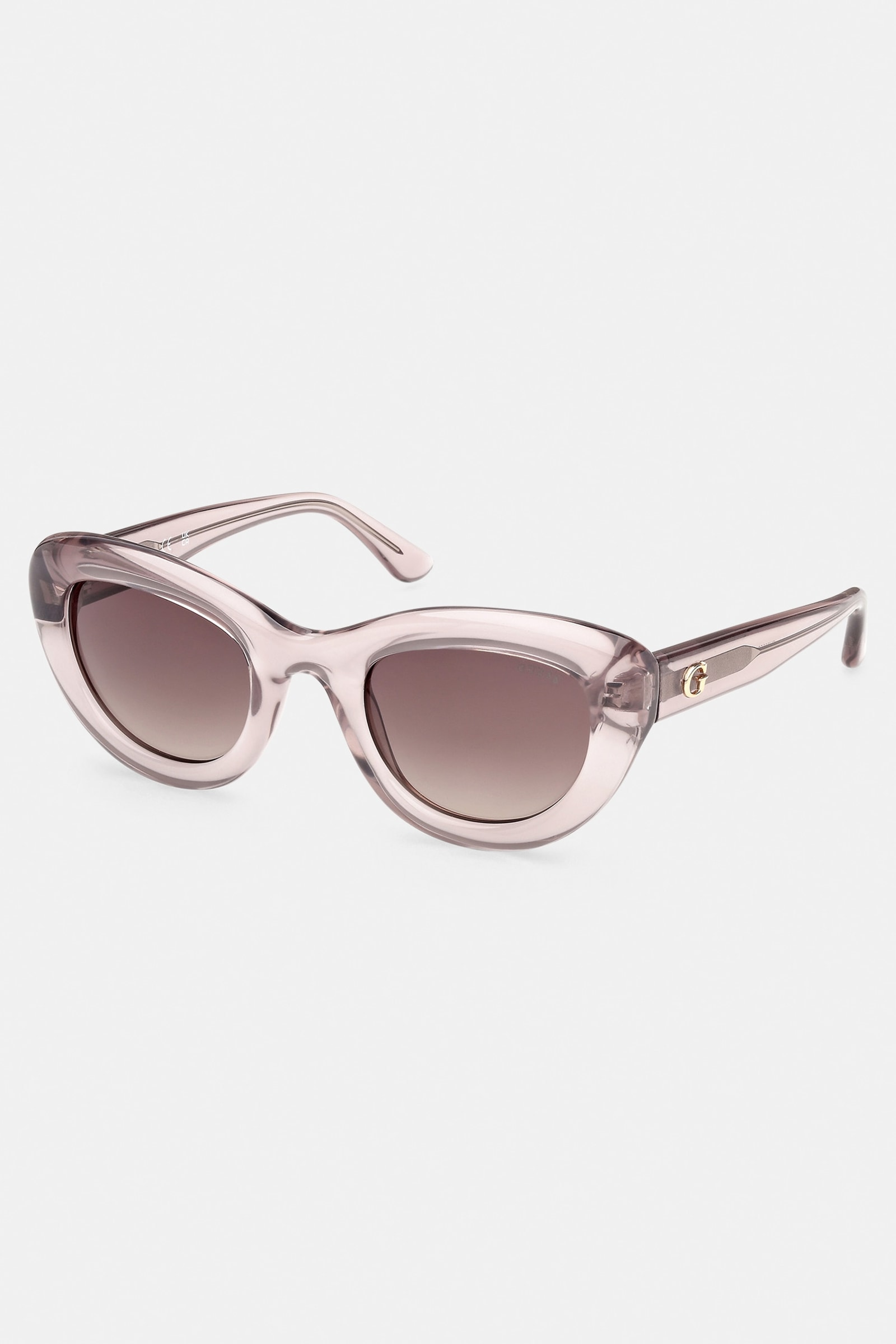 Guess Cat-Eye-Zonnebril in beige