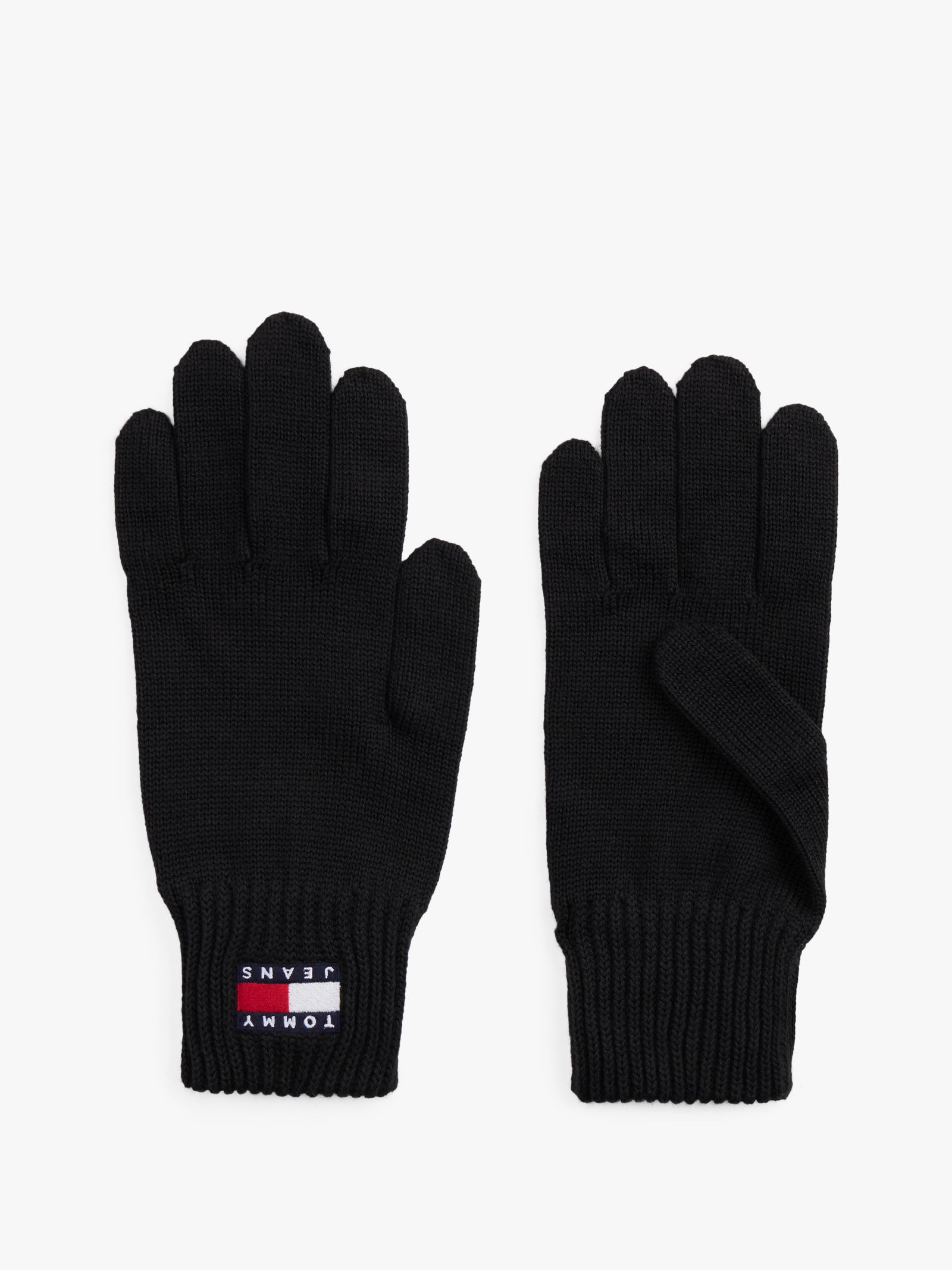 Tommy Jeans Heritage handschoenen met logo in zwart