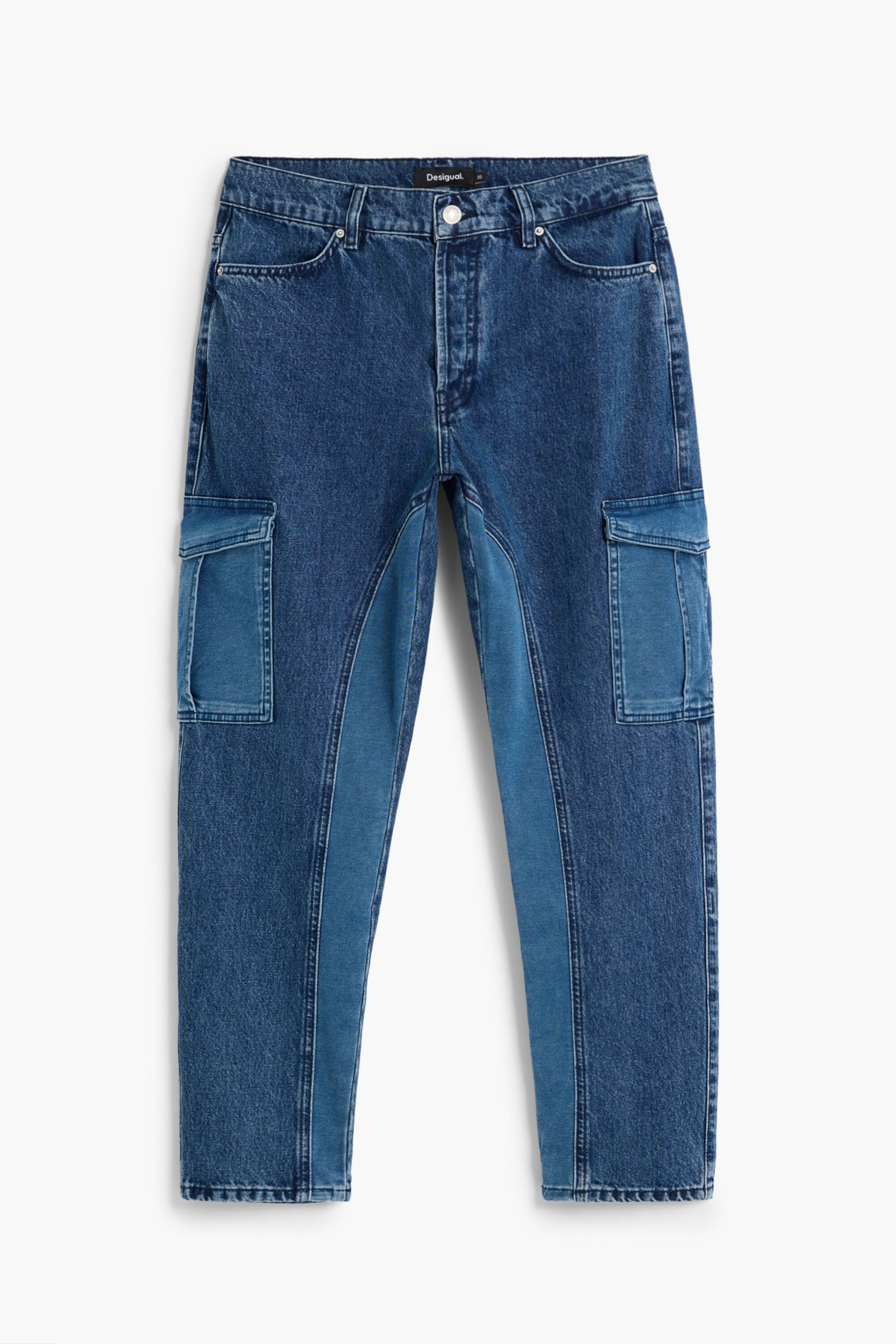 Desigual 100% katoenen spijkerbroek in blauw