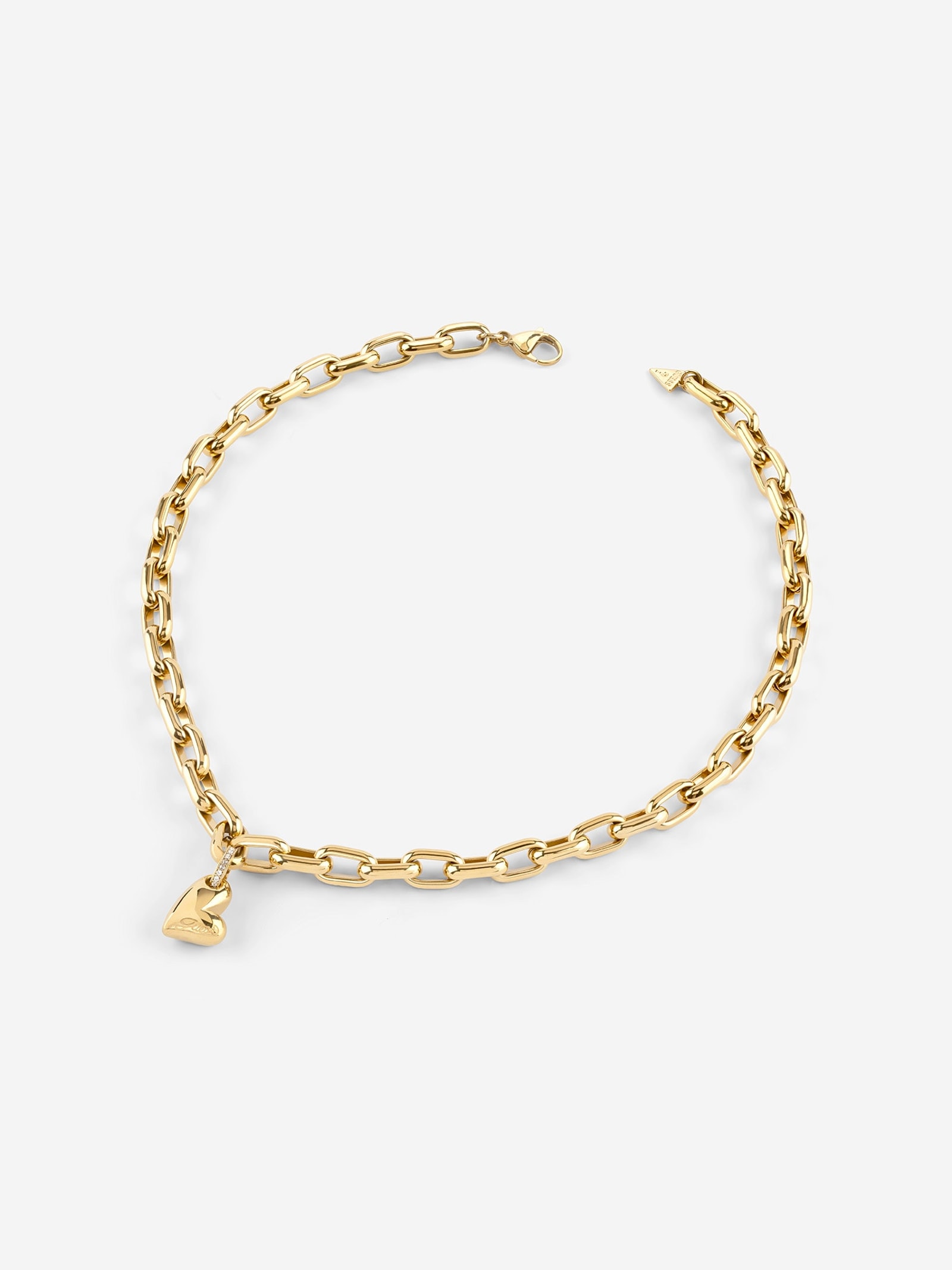 Guess Golden Love Ketting in goud