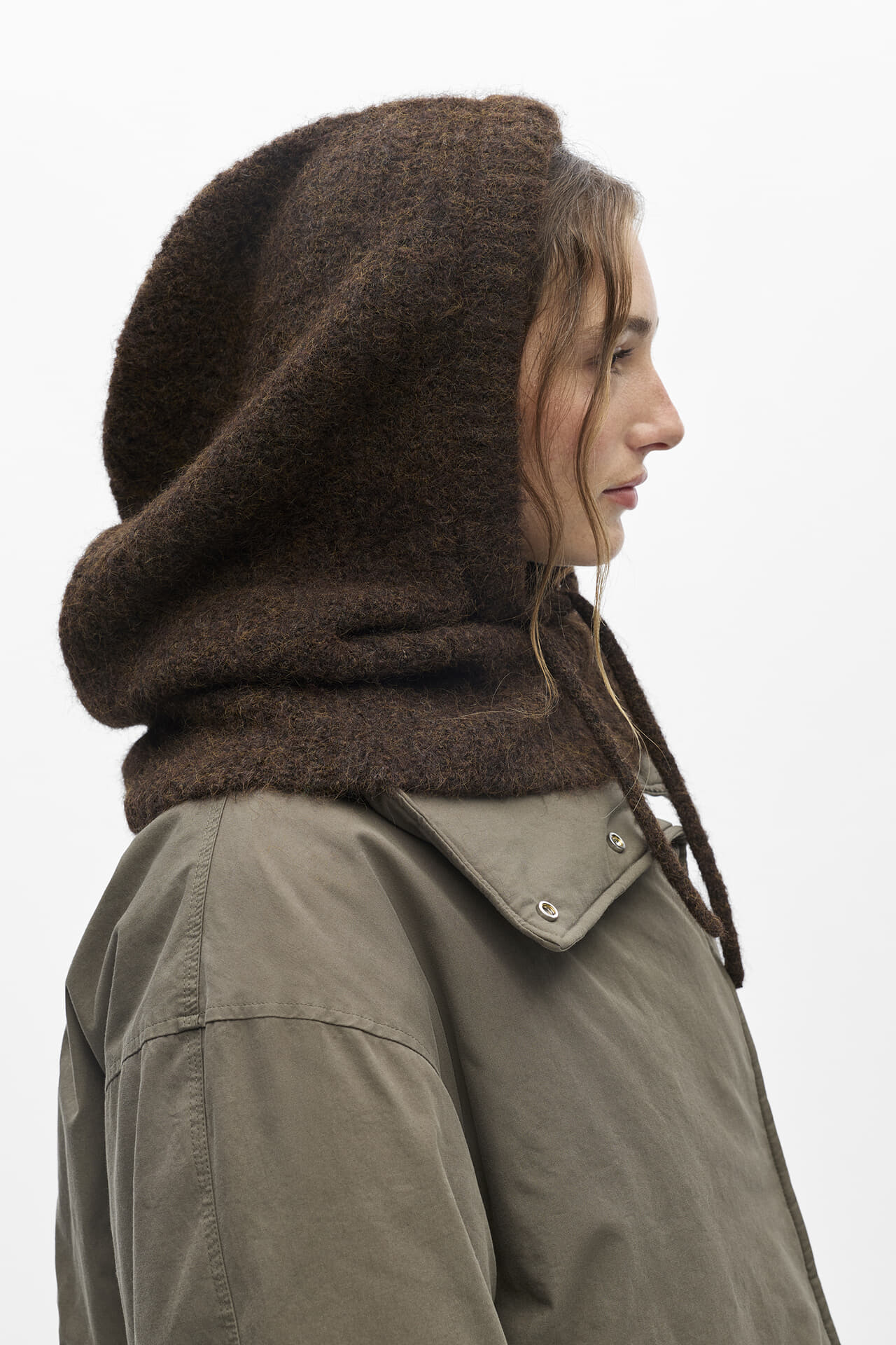 Object Muts Milu Balaclava Bruin dames