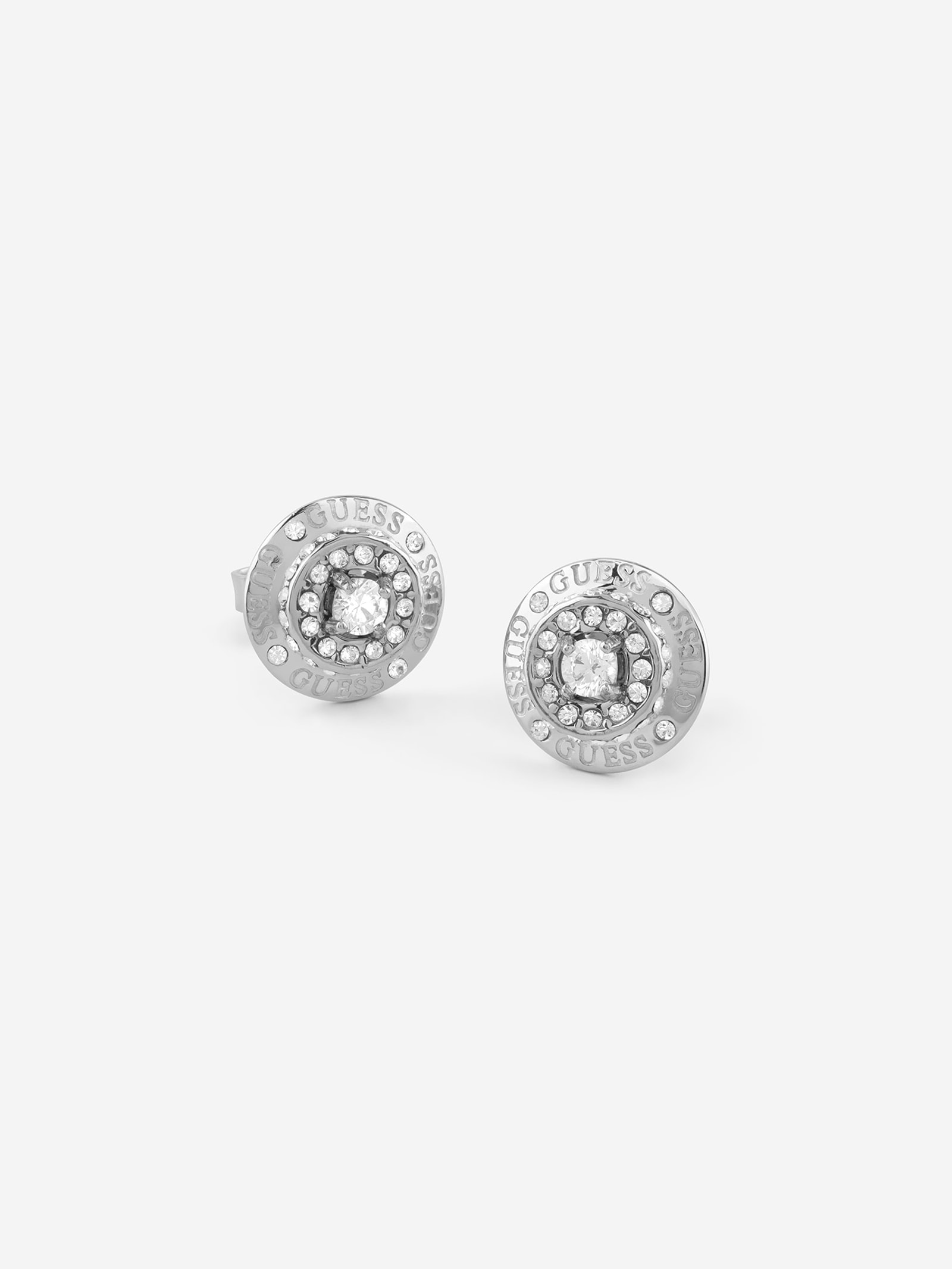 Guess Sparks Oorbellen in zilver