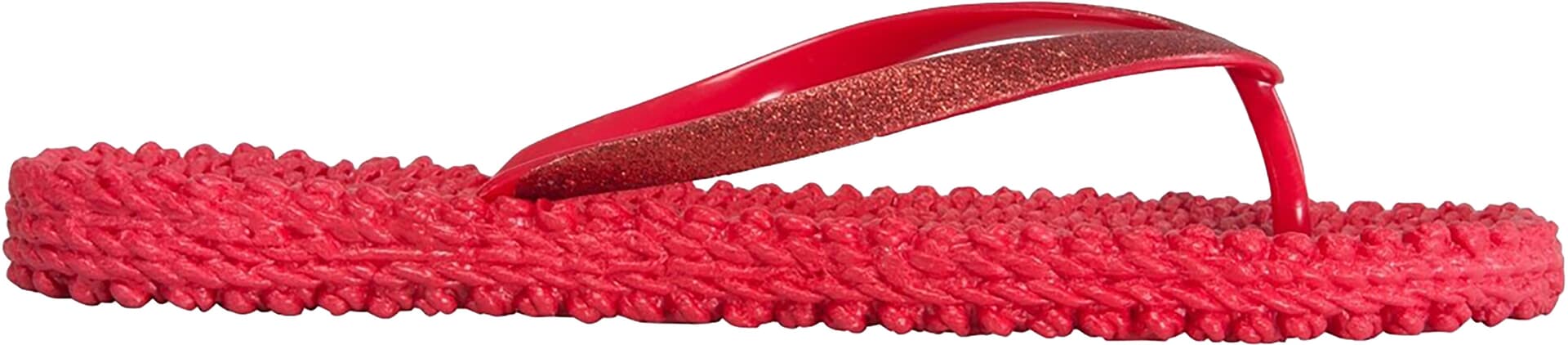 Ilse Jacobsen Teenslipper Glitter Rood dames