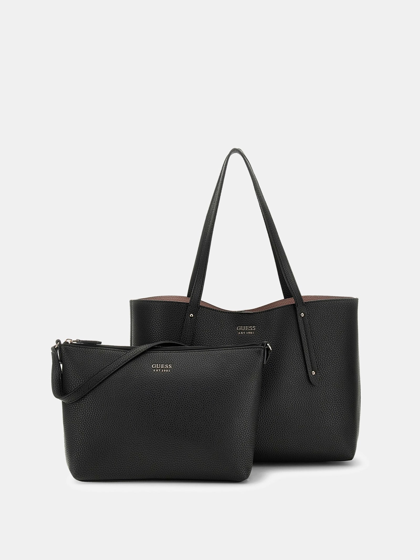 Guess Brenton Shopper in zwart