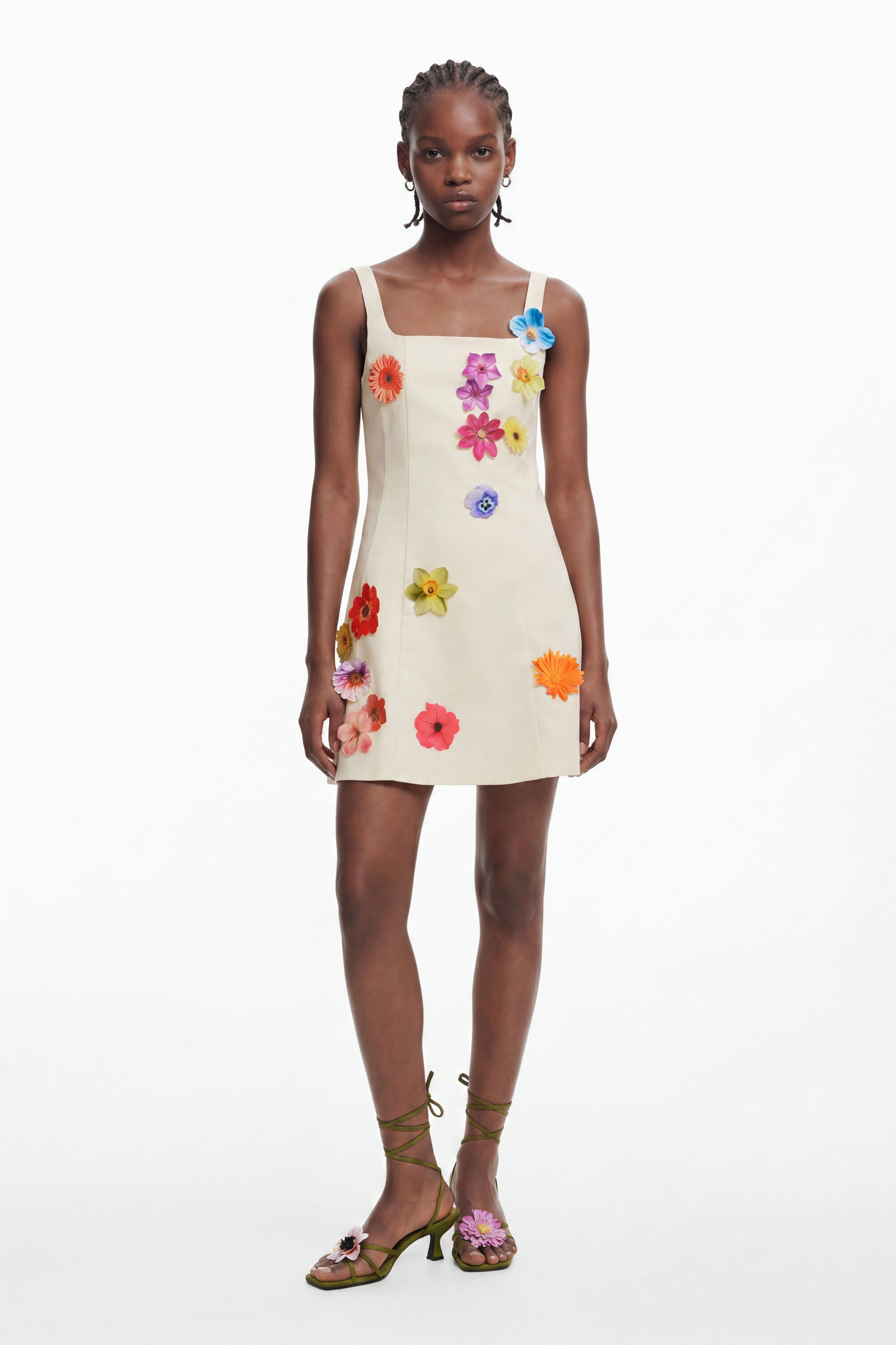 Desigual Panelenjurk bloemen Tyler McGillivary