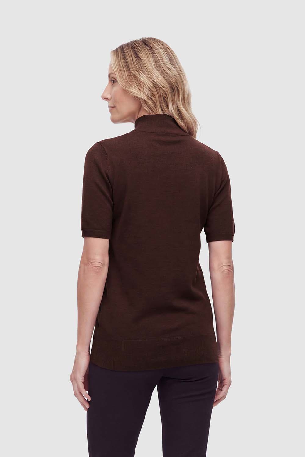 In Shape Pullover Oriane Donker Bruin dames