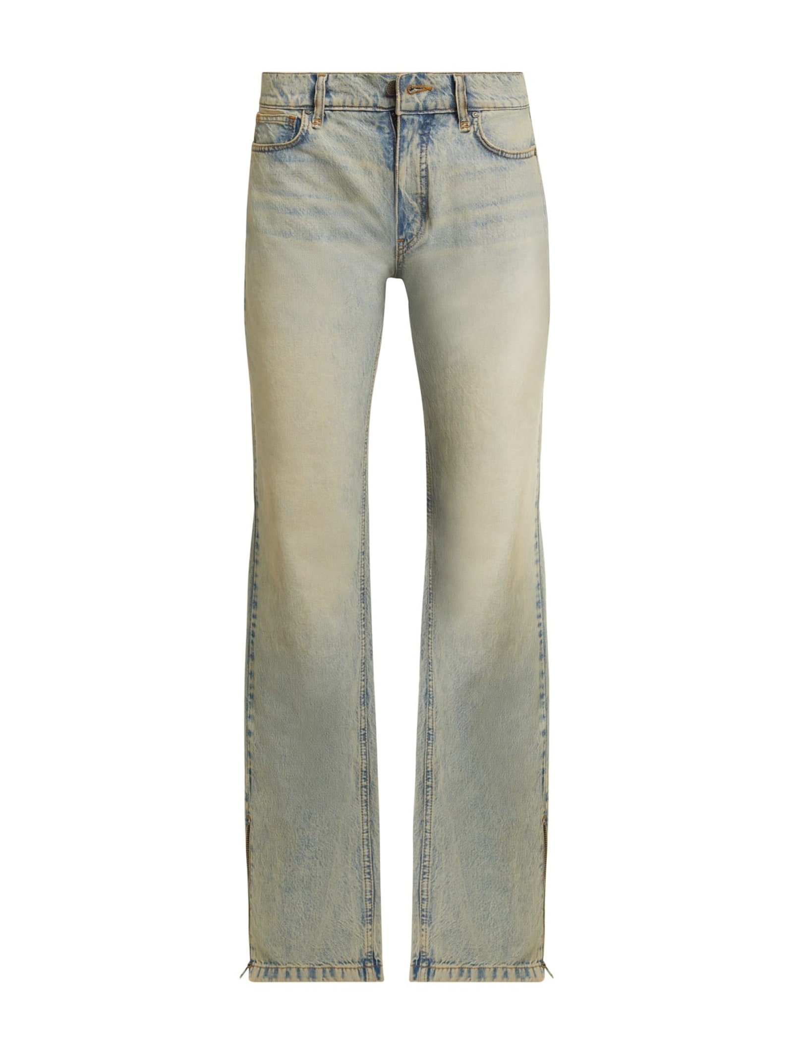 Guess Recht Vallende Jeans Met Lage Taille in blauw