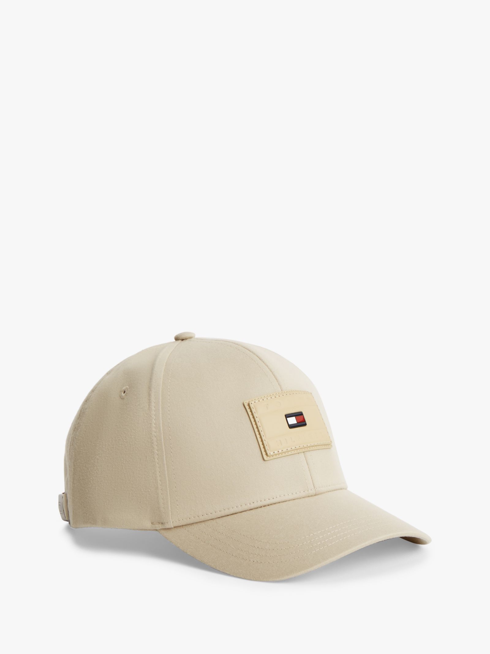 Tommy Hilfiger Gabardine baseballpet met Hilfiger vlagpatch