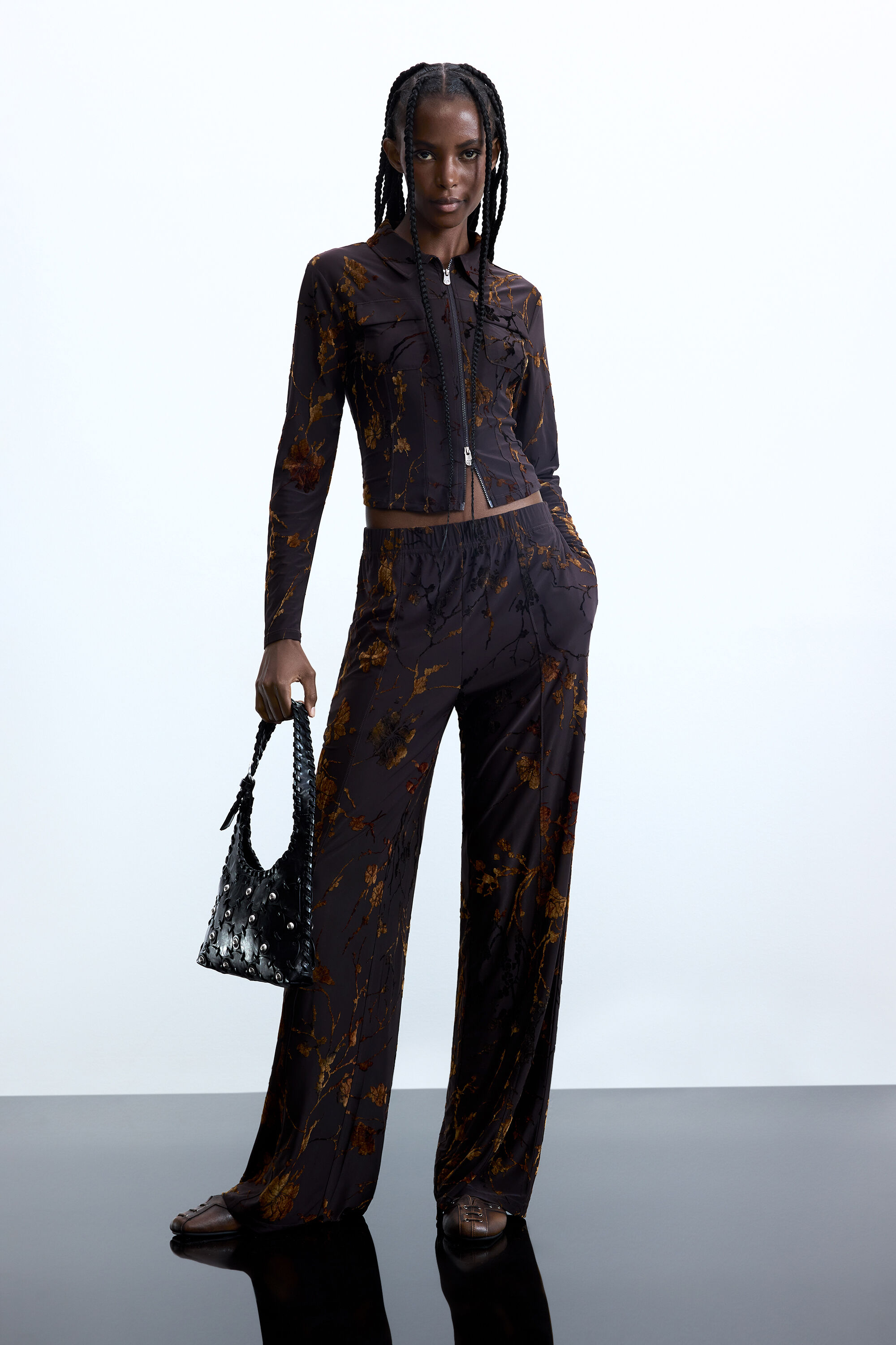 Desigual Lange oosterse broek